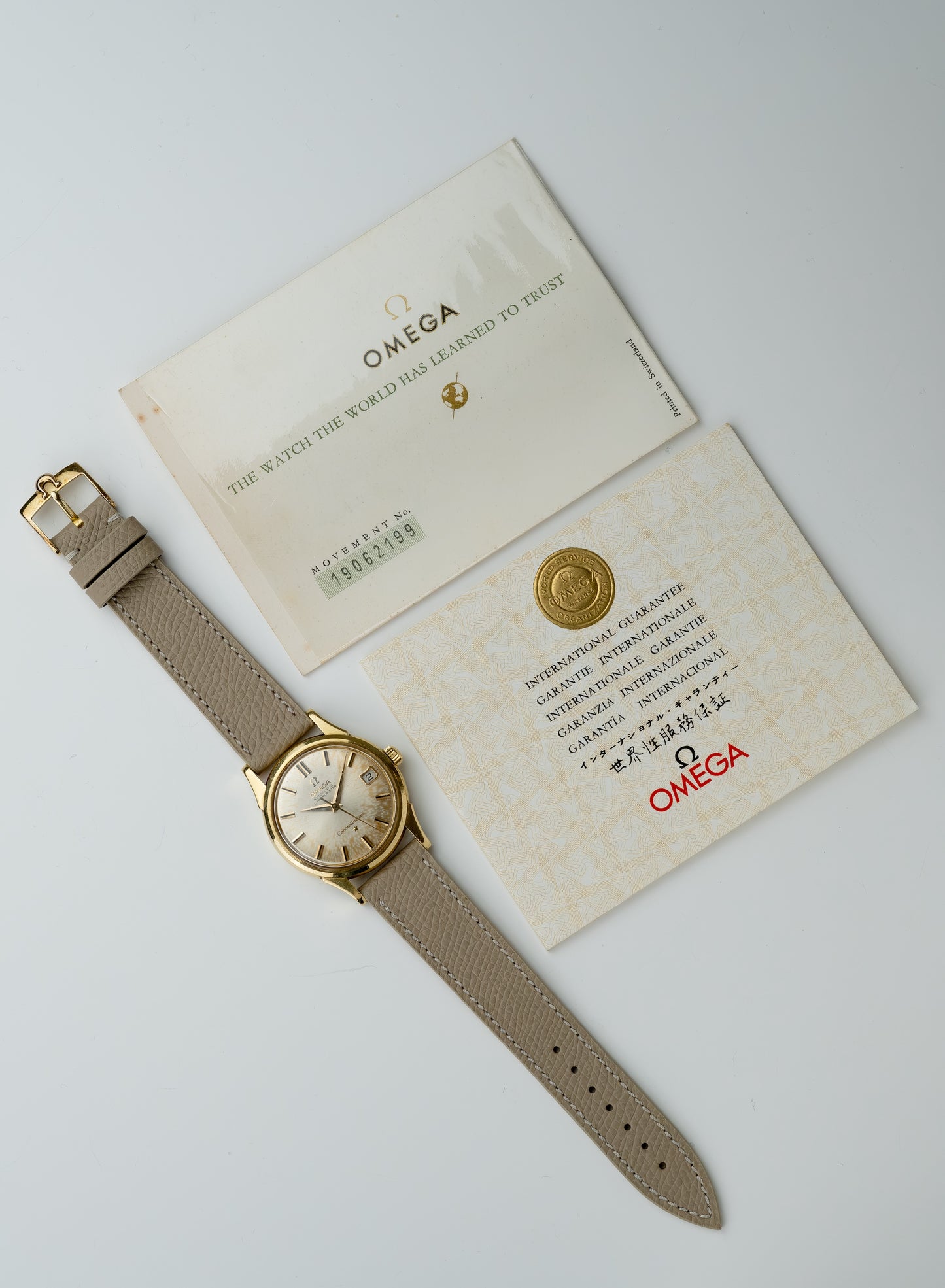 OMEGA Automatic Chronometer Constellation 18Ct Yellow Gold Ref. 886 (1962)