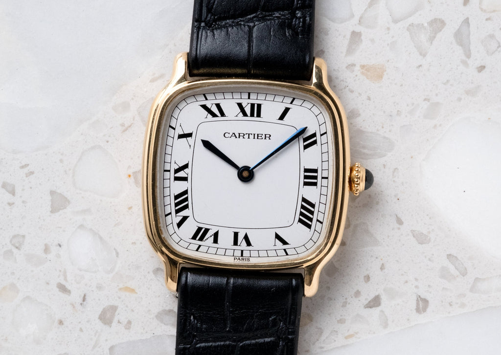 CARTIER Chambord 18k Gold Cushion (c. 1970s)