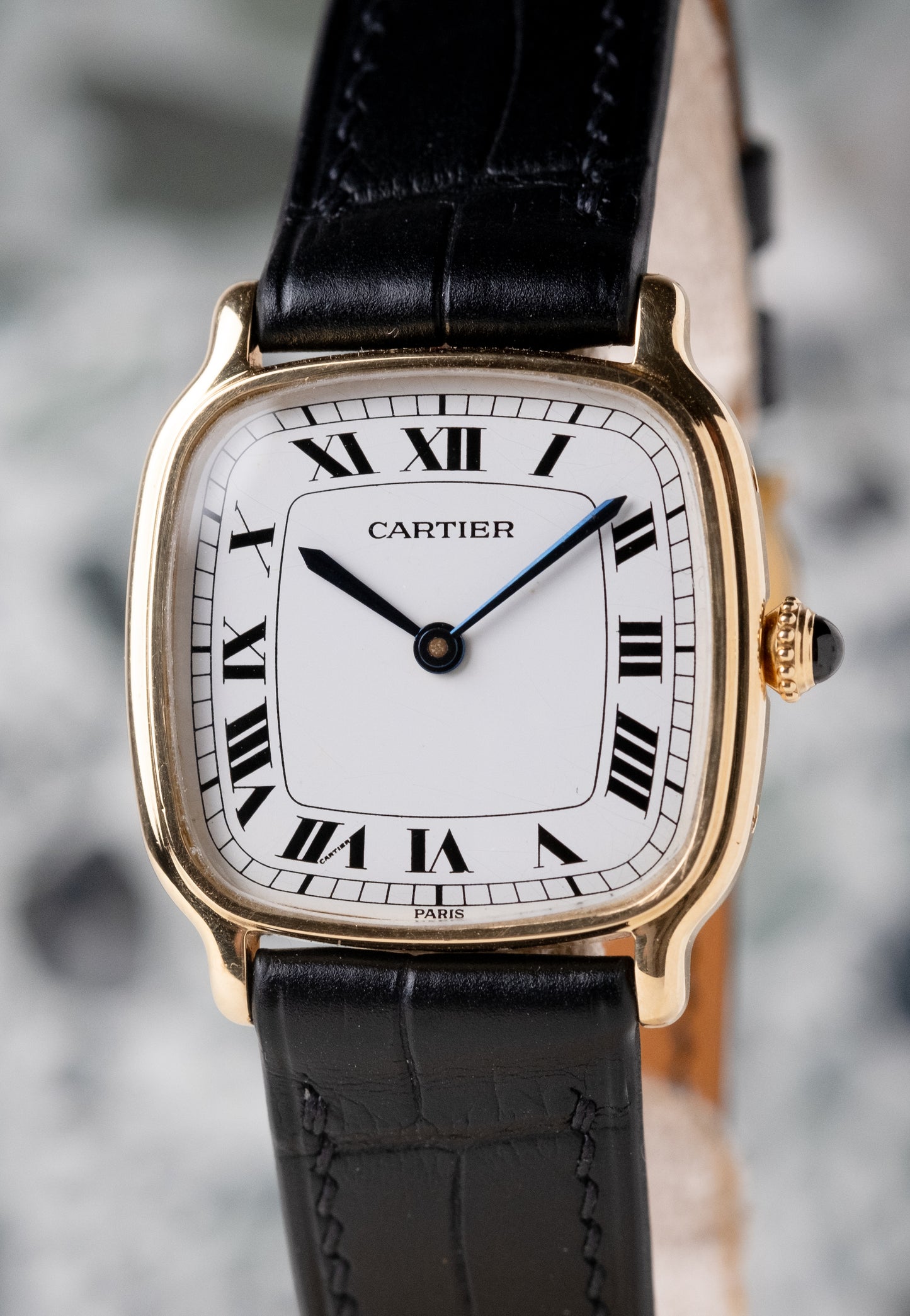 CARTIER Chambord 18k Gold Cushion (c. 1970s)