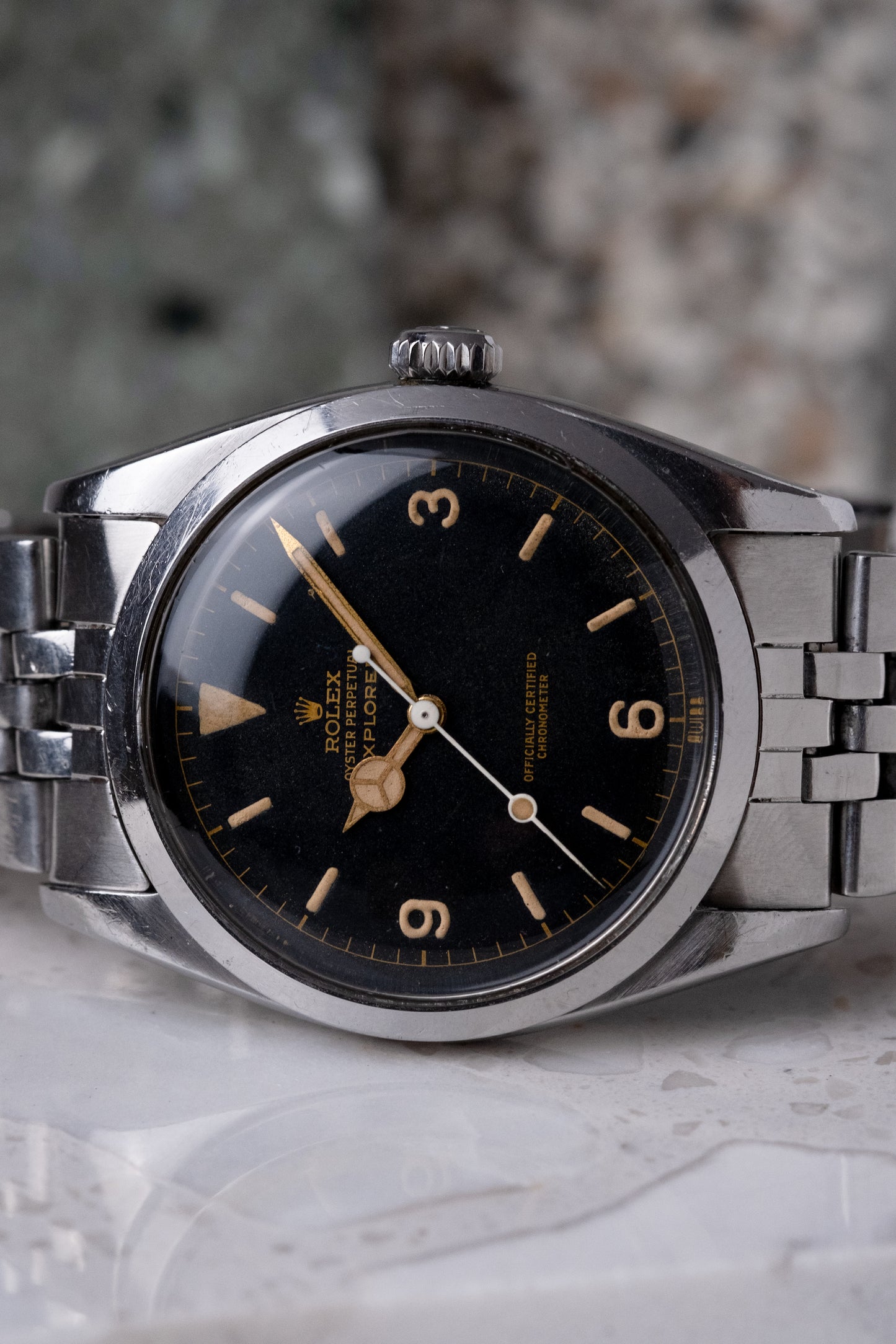 ROLEX Explorer Ref. 6610 Gilt Dial (1957)