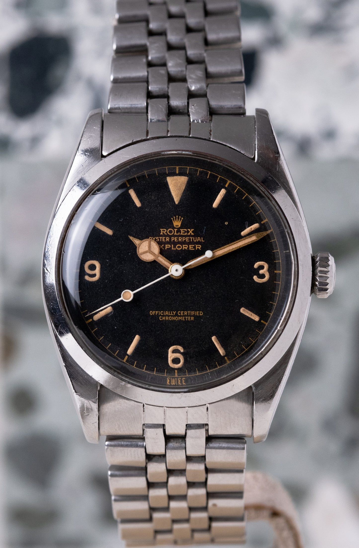 ROLEX Explorer Ref. 6610 Gilt Dial (1957)