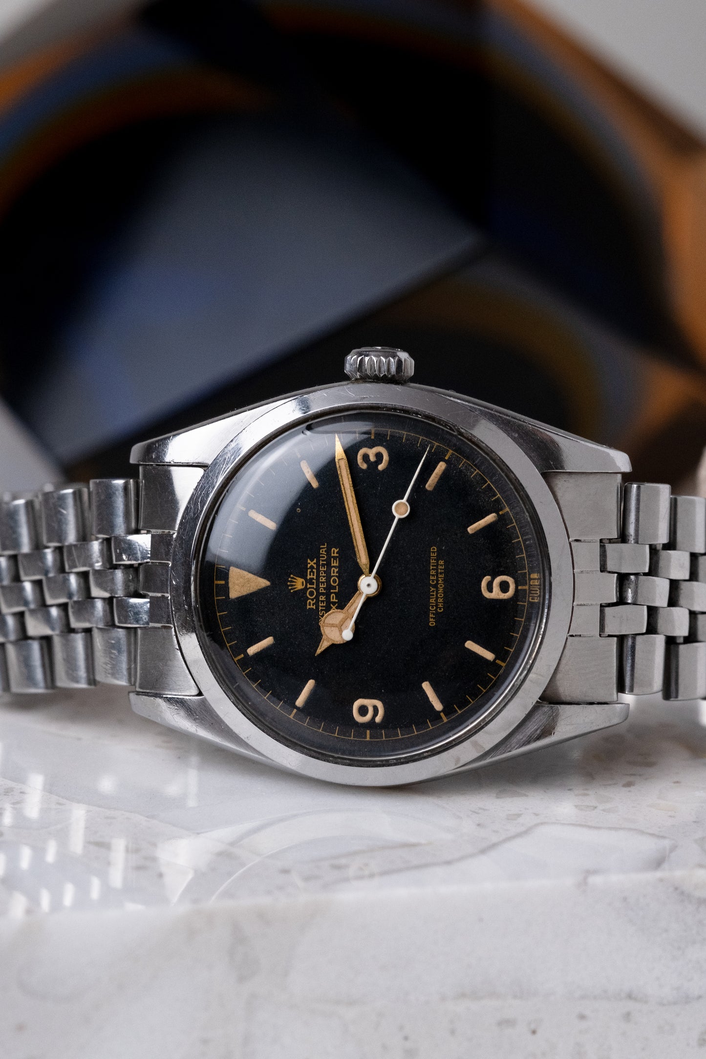 ROLEX Explorer Ref. 6610 Gilt Dial (1957)