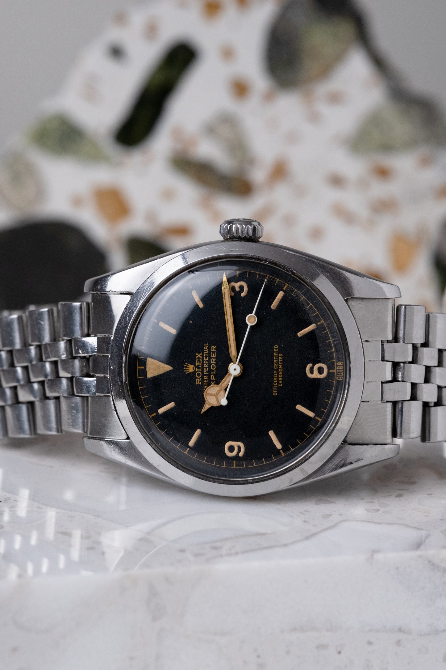 ROLEX Explorer Ref. 6610 Gilt Dial (1957)
