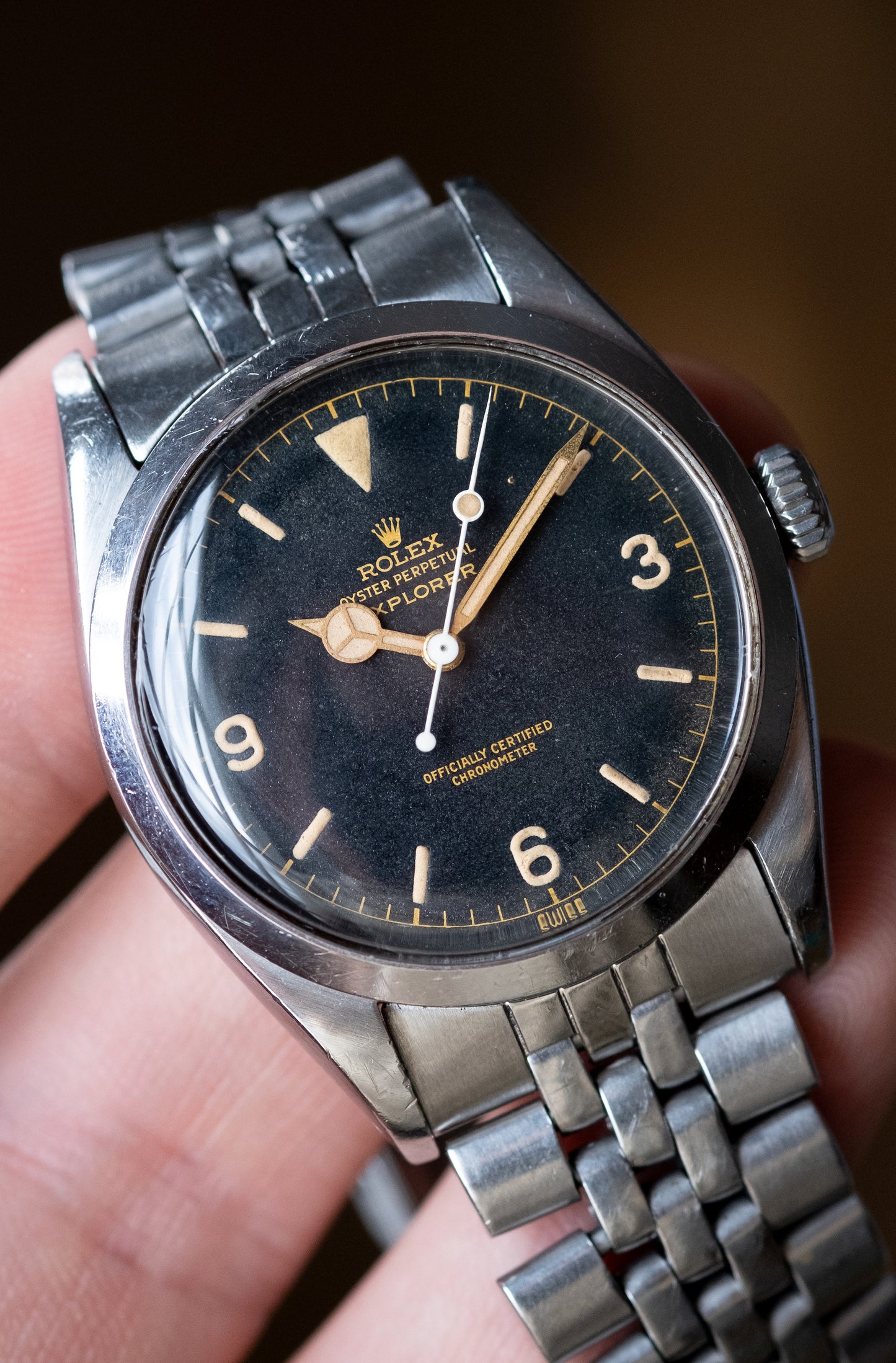 ROLEX Explorer Ref. 6610 Gilt Dial (1957)