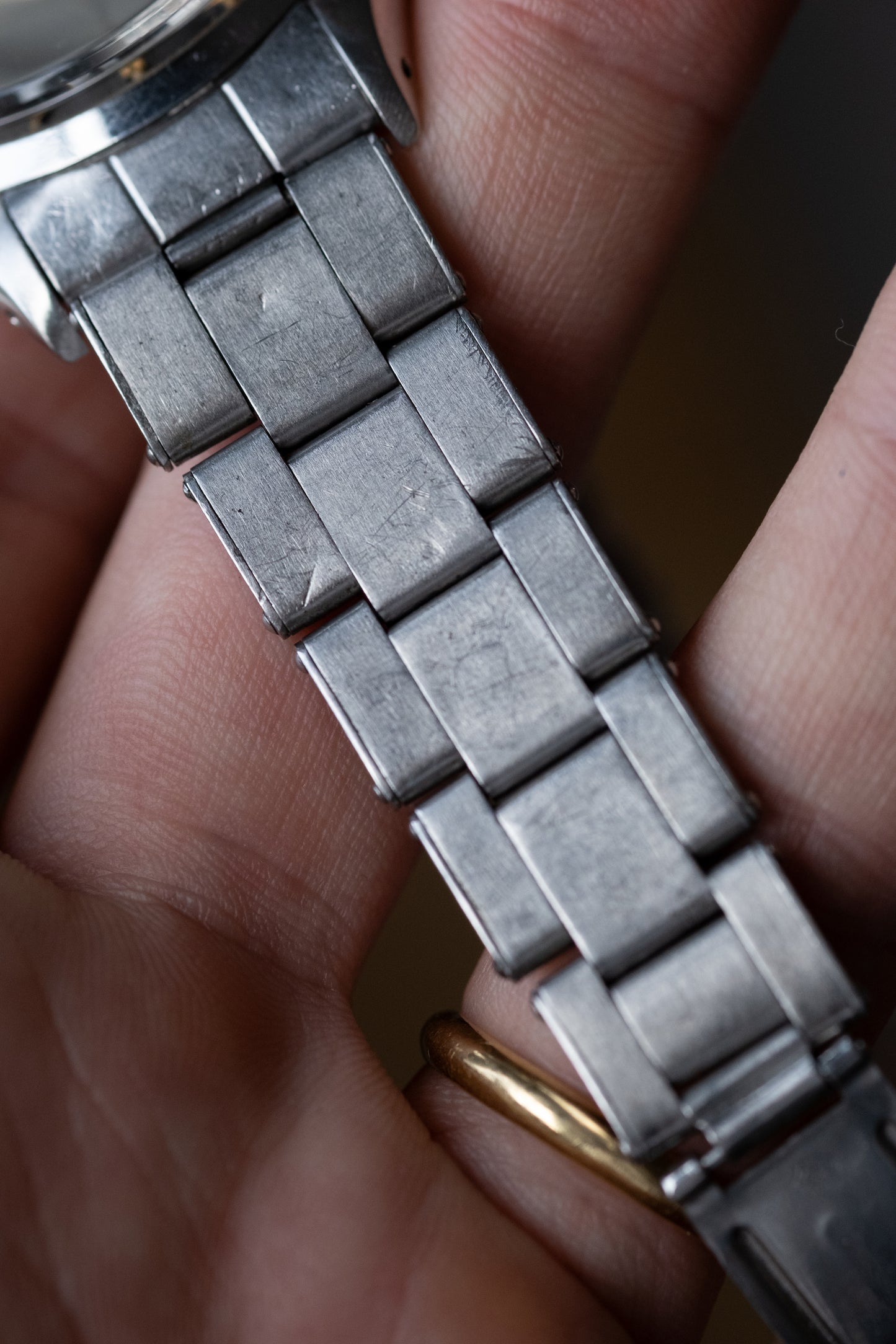 ROLEX Oyster Perpetual Date Gilt Dial Ref. 6534 Boxes and Service Papers (1957)