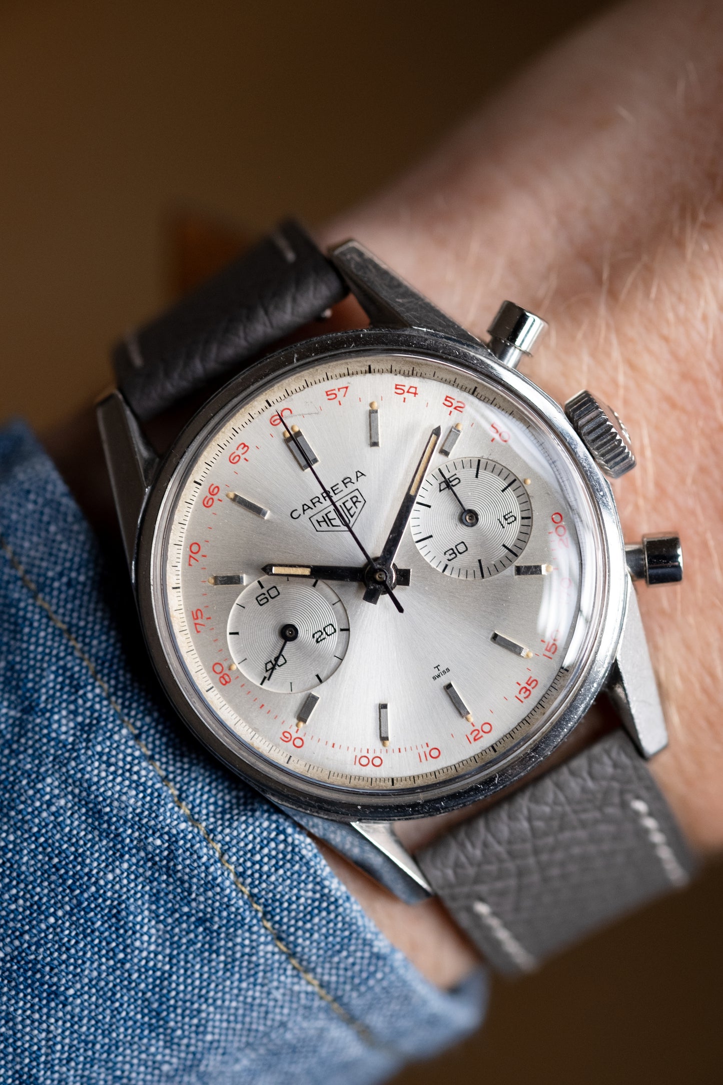HEUER Carerra Chronograph Ref. 3647 T (c. 1960s)