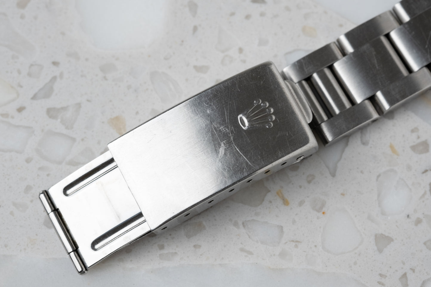 ROLEX Oyster Perpetual Date Ref. 1500 Long Index Blue Dial (1971)