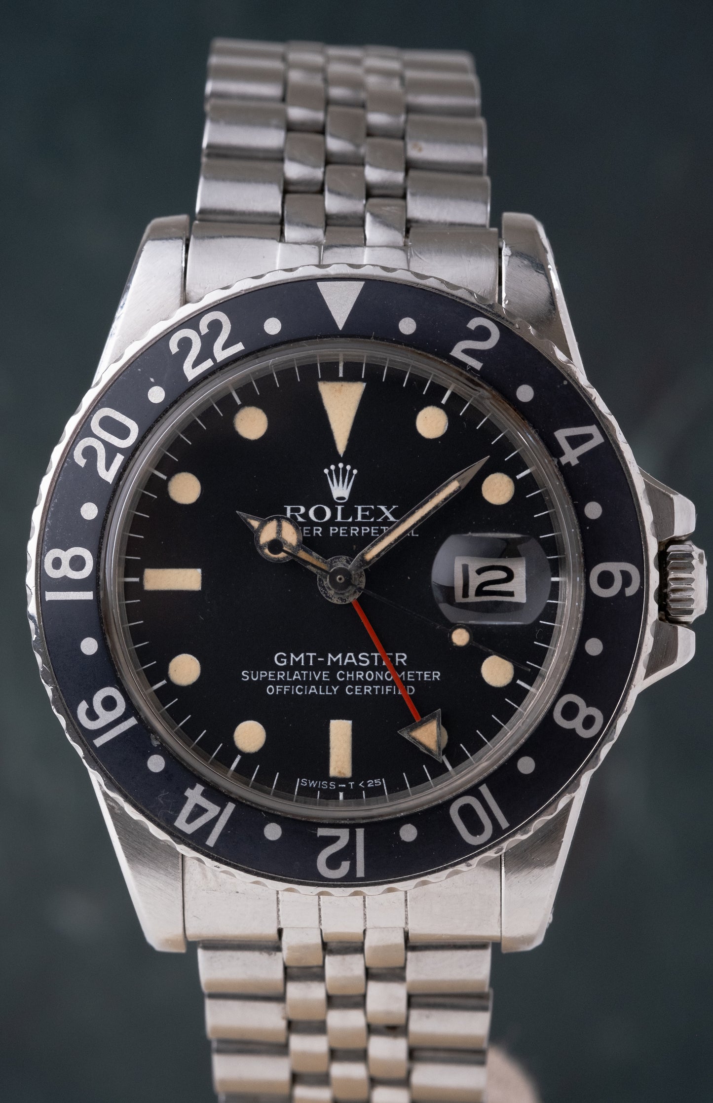 ROLEX GMT Master Ref. 1675 Black Bezel Full Set (1973)