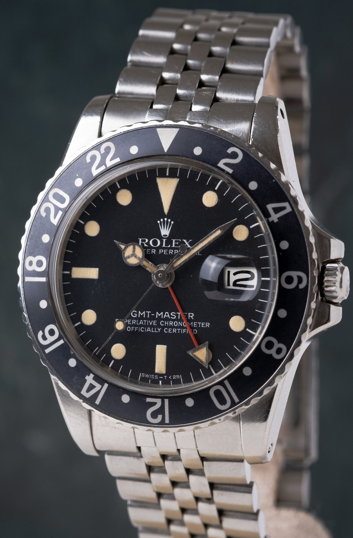 ROLEX GMT Master Ref. 1675 Black Bezel Full Set (1973)