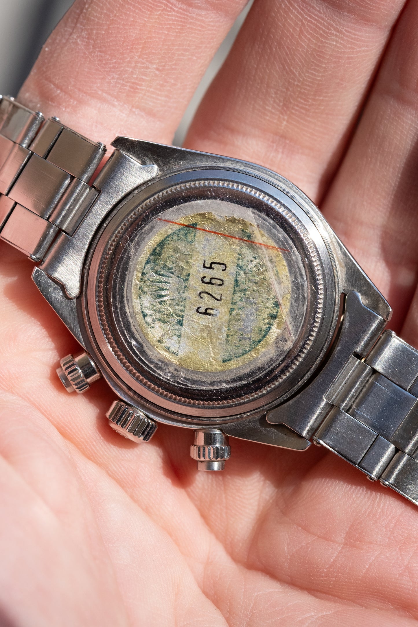 ROLEX Cosmogrpah Daytona Reference 6265 Black Sigma Dial (1972)