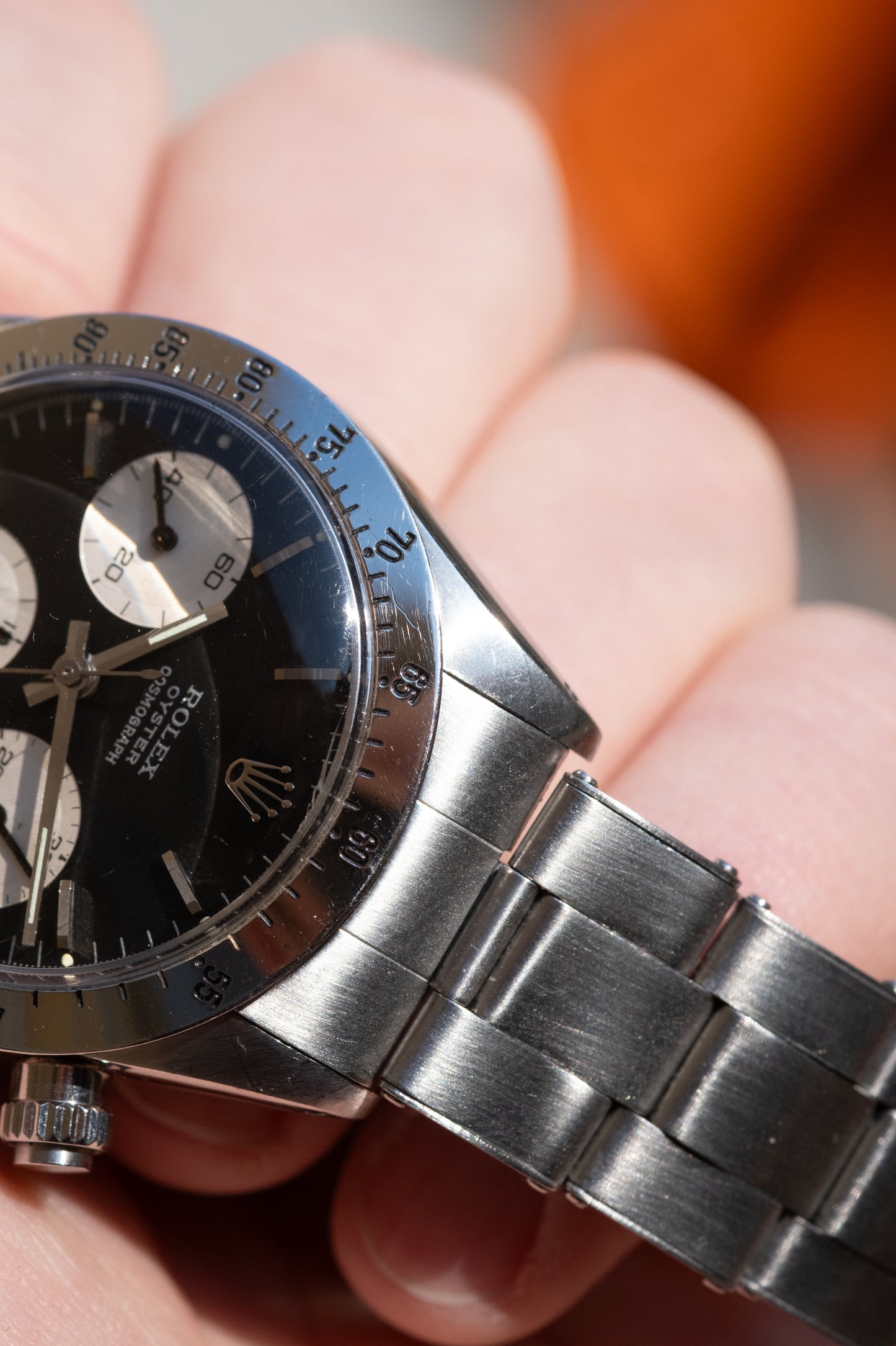 ROLEX Cosmogrpah Daytona Reference 6265 Black Sigma Dial (1972)