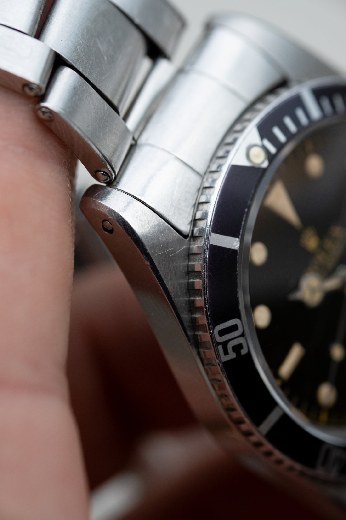ROLEX Submariner Small Crown Ref. 5508 Gilt Exclamation Point Dial Box, Guarantee and Service Papers (1959)
