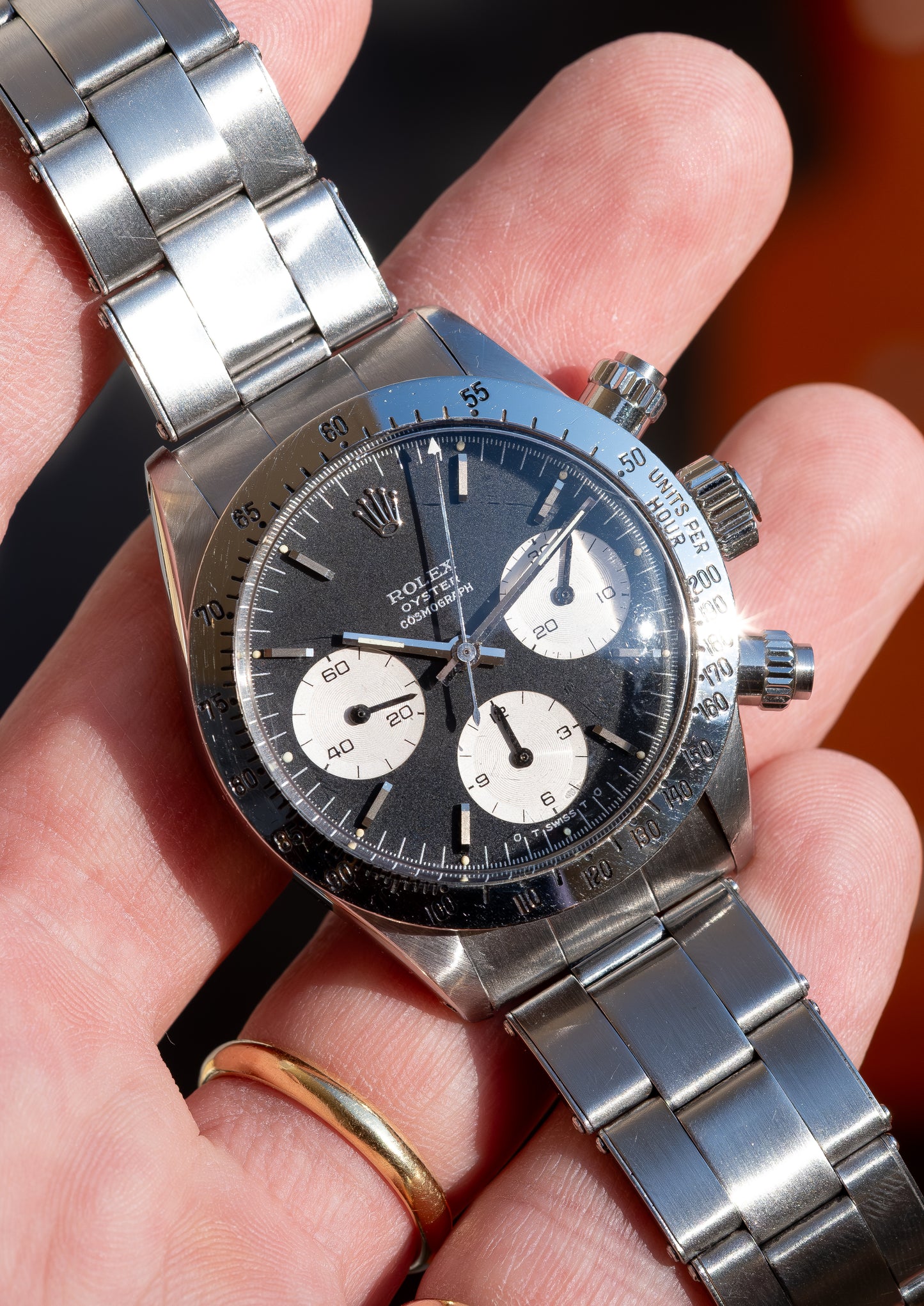 ROLEX Cosmogrpah Daytona Reference 6265 Black Sigma Dial (1972)