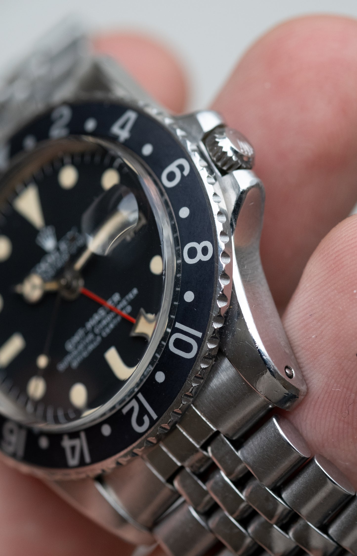 ROLEX GMT Master Ref. 1675 Black Bezel Full Set (1973)