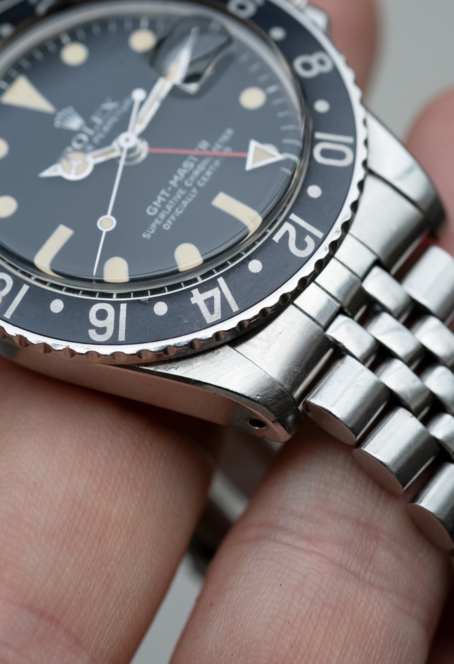 ROLEX GMT Master Ref. 1675 Black Bezel Full Set (1973)