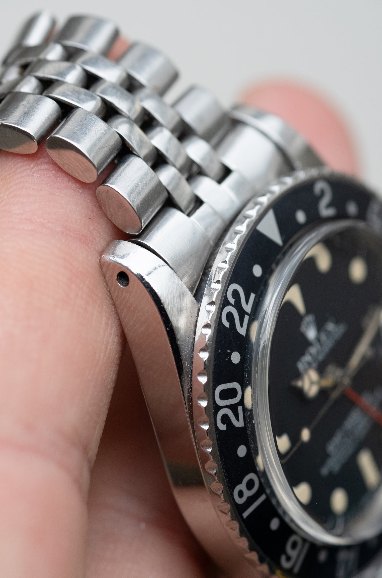 ROLEX GMT Master Ref. 1675 Black Bezel Full Set (1973)
