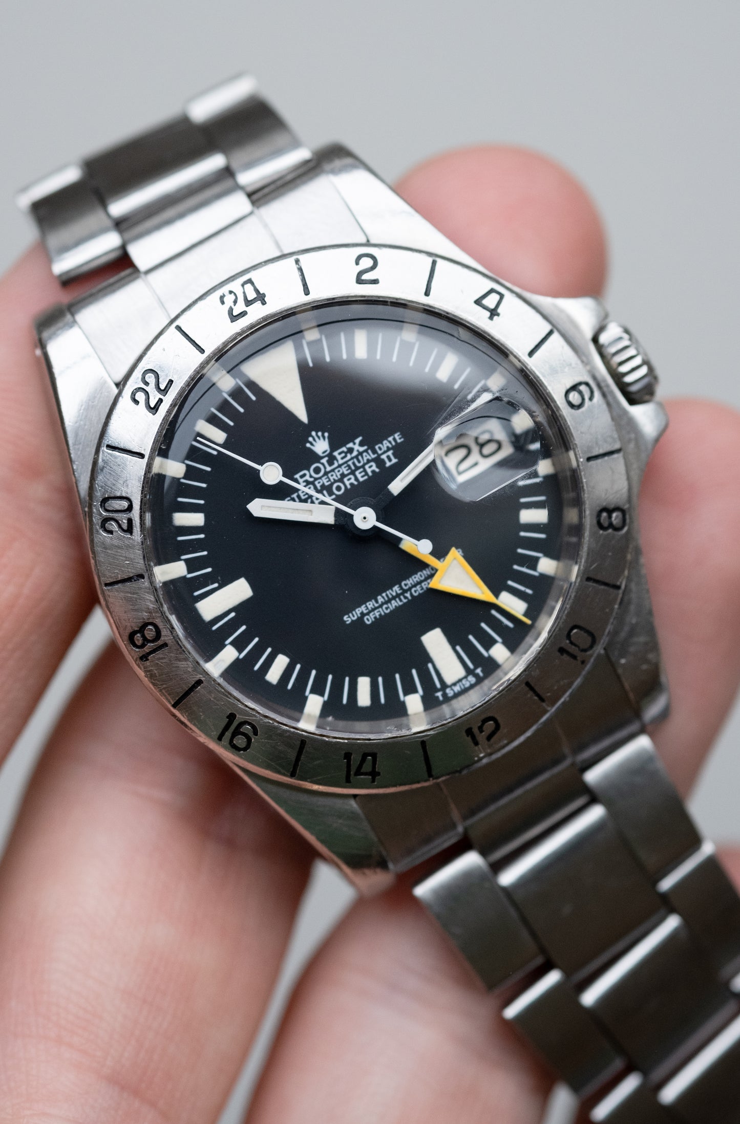 ROLEX Explorer II "Freccione" Ref. 1655 Mk 2 Dial (1978)