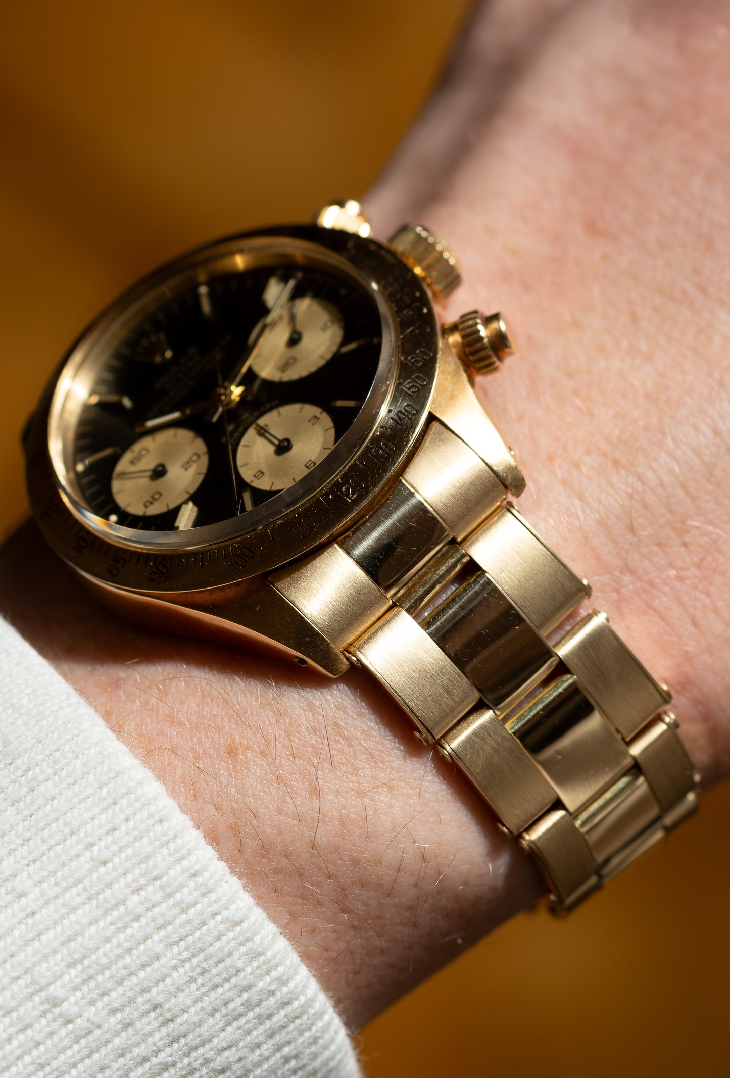 ROLEX Cosmograph Daytona Reference 6265 18ct Gold (1978)