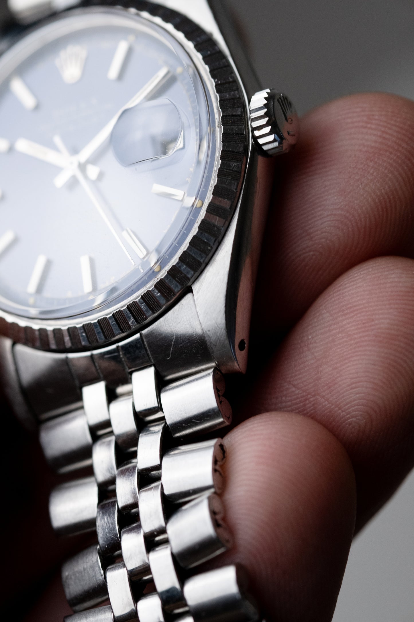 ROLEX Oyster Perpetual Datejust Ref. 1603 Blue Dial (1973)