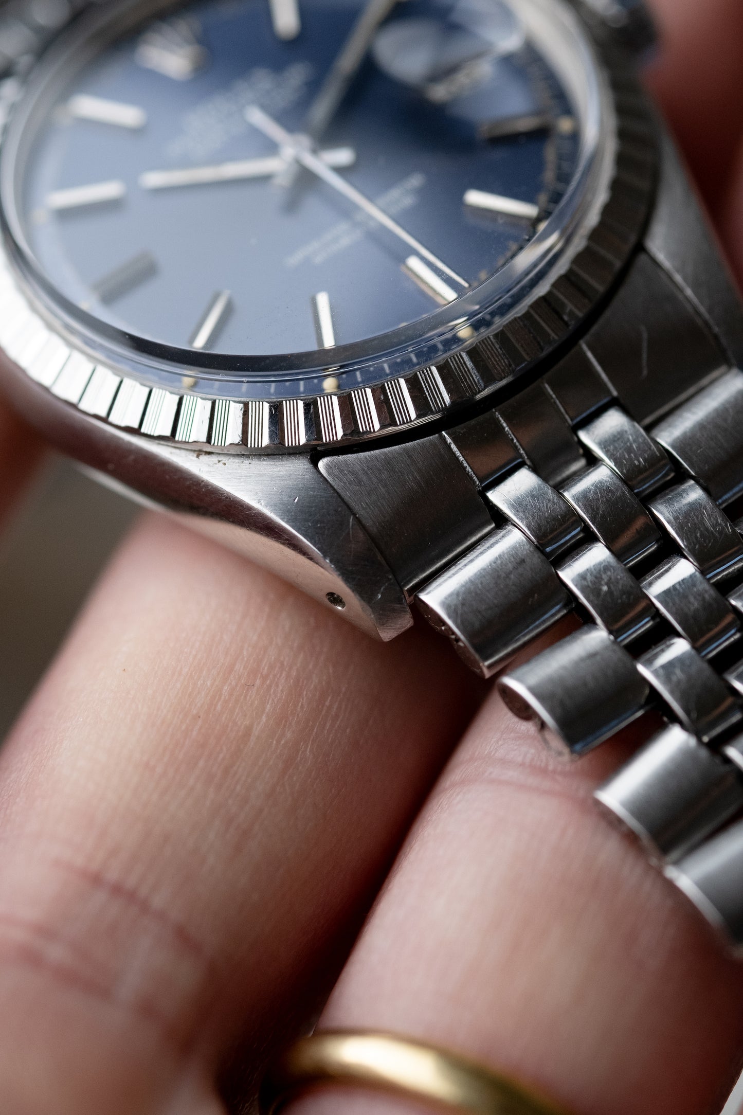 ROLEX Oyster Perpetual Datejust Ref. 1603 Blue Dial (1973)