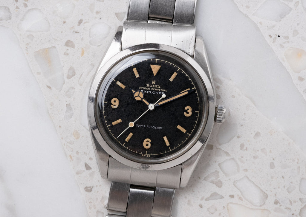 ROLEX Explorer Ref. 5504 Gilt Chapter Ring Dial (1958)