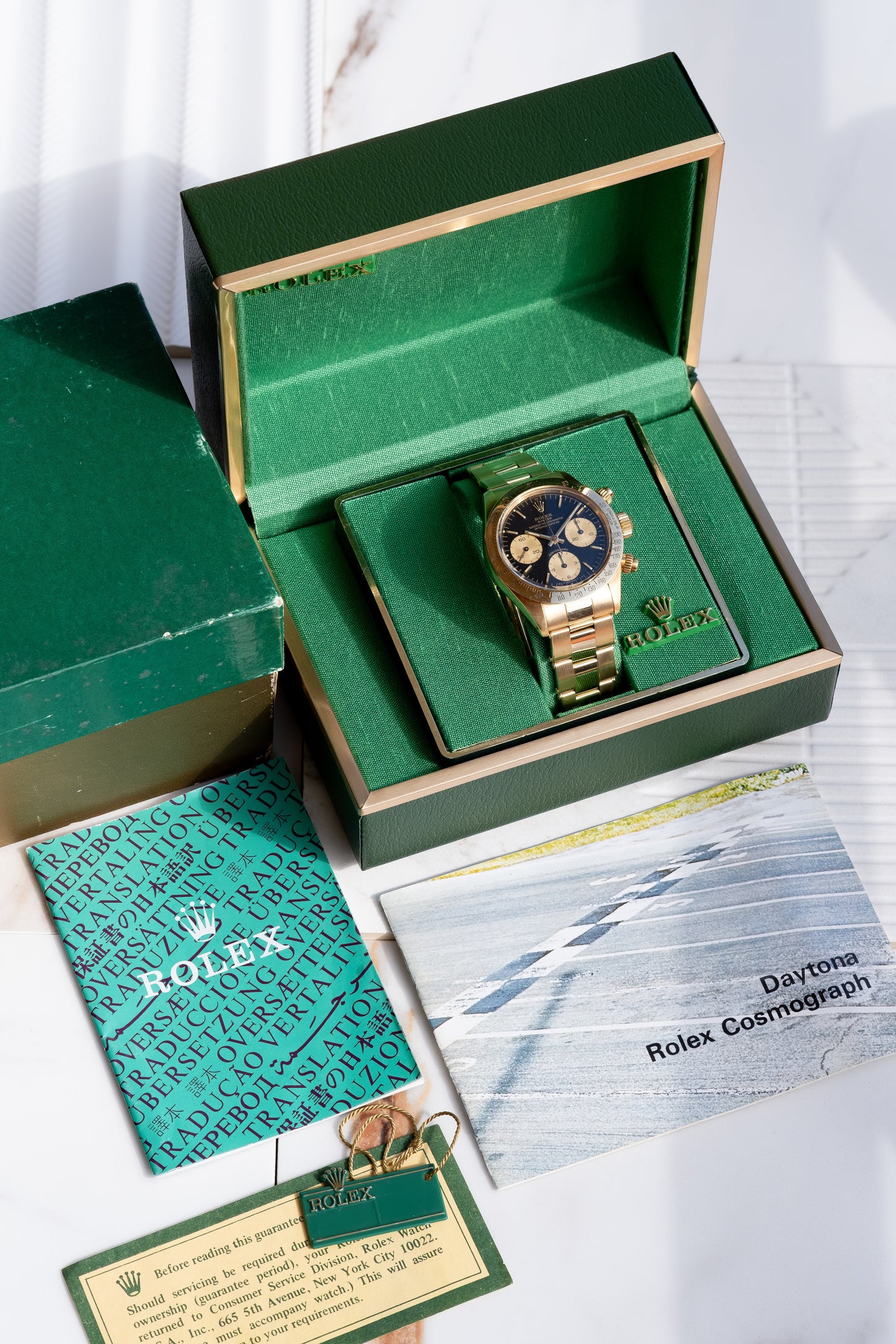 ROLEX Cosmograph Daytona Reference 6265 18ct Gold (1978)