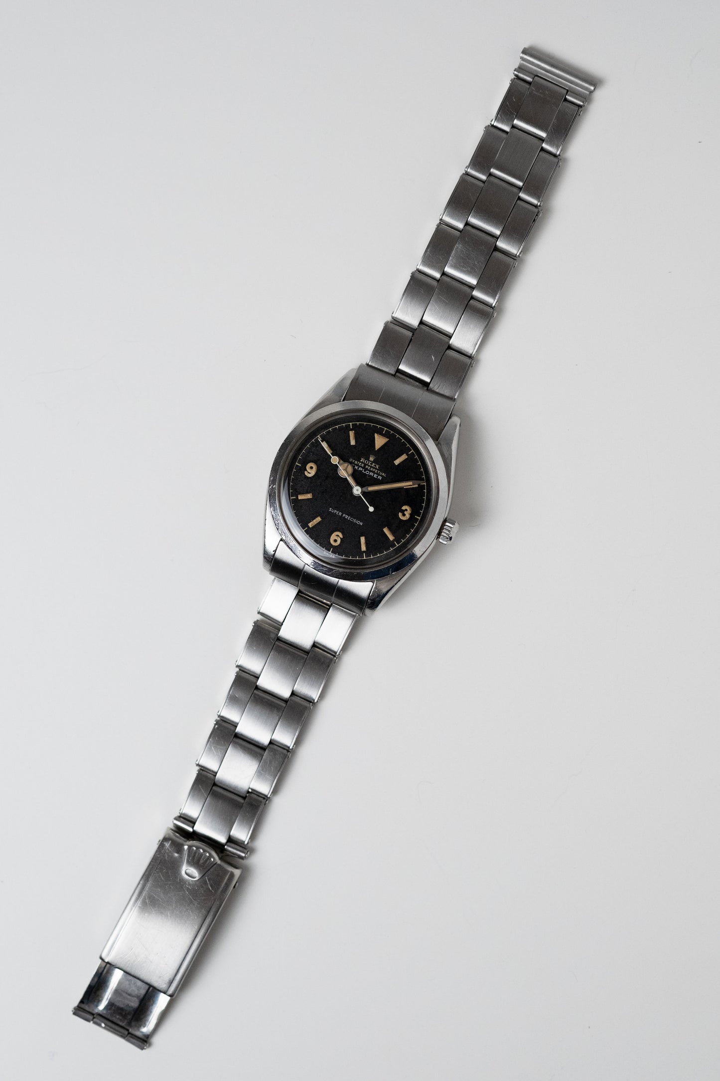 ROLEX Explorer Ref. 5504 Gilt Chapter Ring Dial (1958)