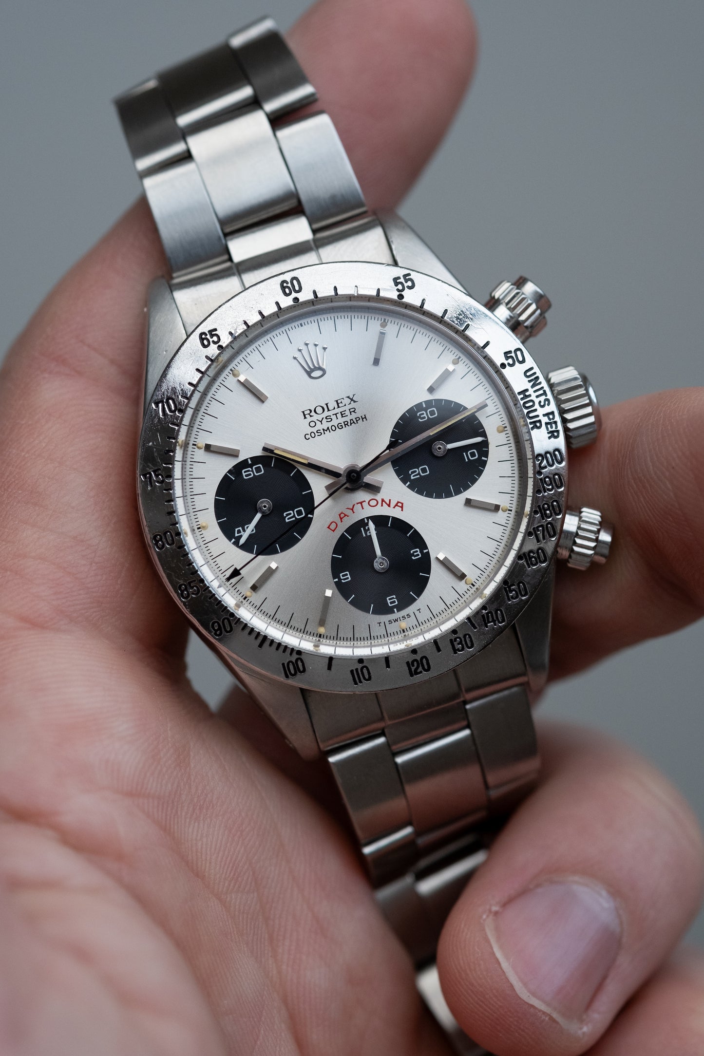 ROLEX Oyster Cosmograph Daytona Ref. 6265 Big Red Floating Dial (1976)