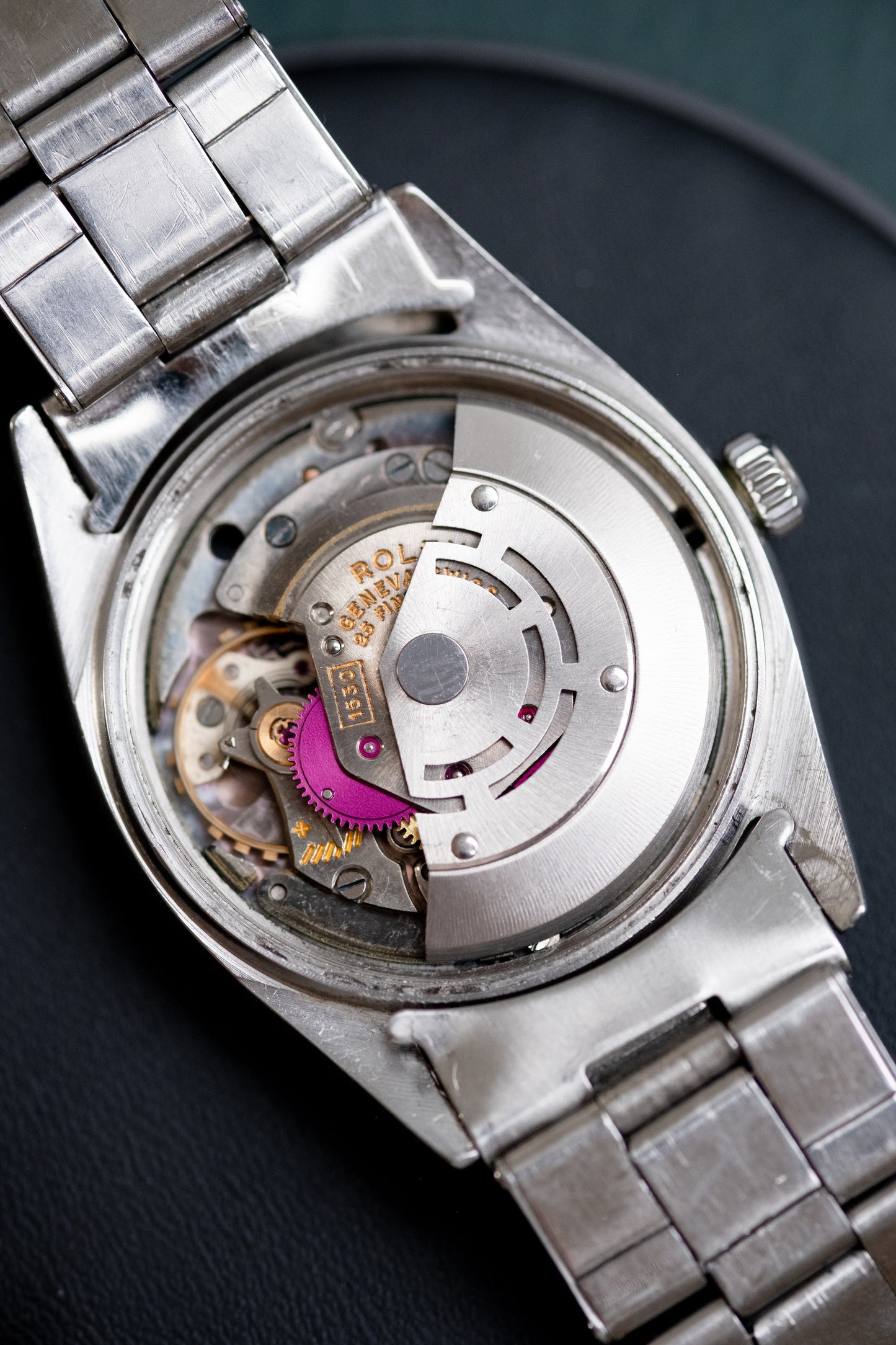 ROLEX Explorer Ref. 5504 Gilt Chapter Ring Dial (1958)