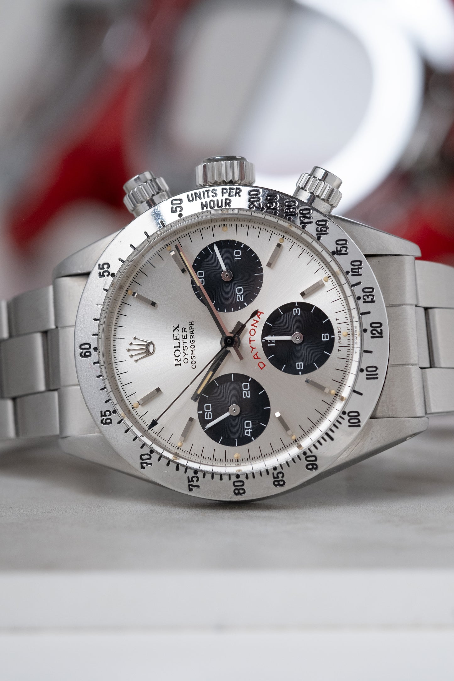 ROLEX Oyster Cosmograph Daytona Ref. 6265 Big Red Floating Dial (1976)