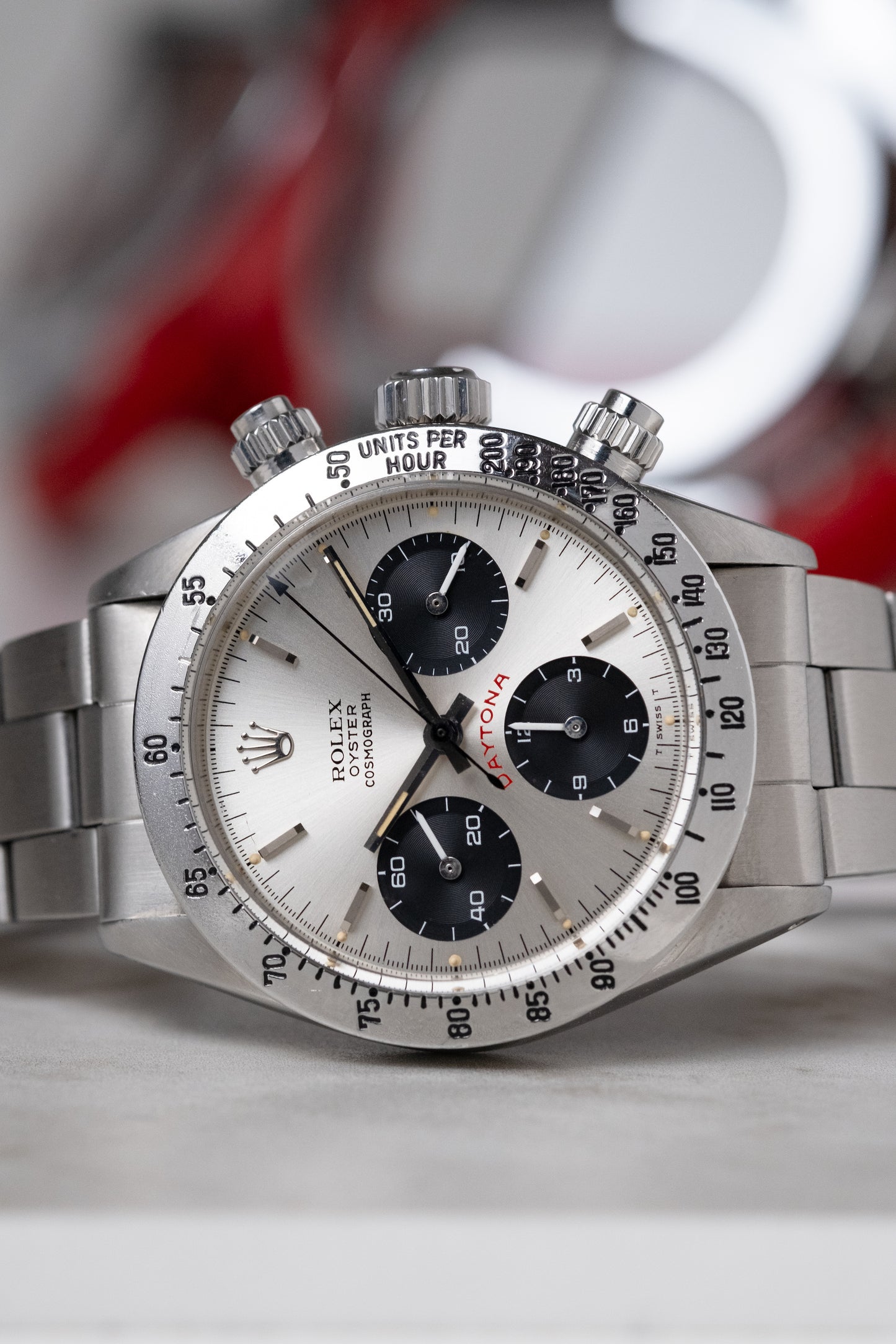 ROLEX Oyster Cosmograph Daytona Ref. 6265 Big Red Floating Dial (1976)