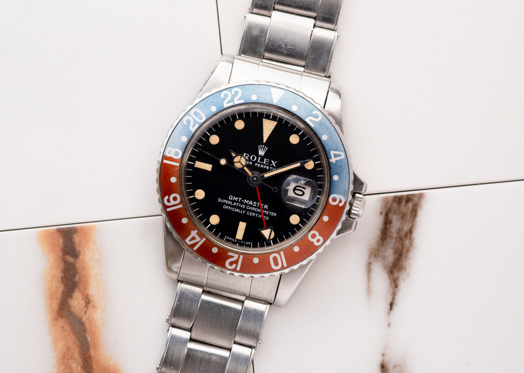 ROLEX GMT Reference 1675 Long E (1969)