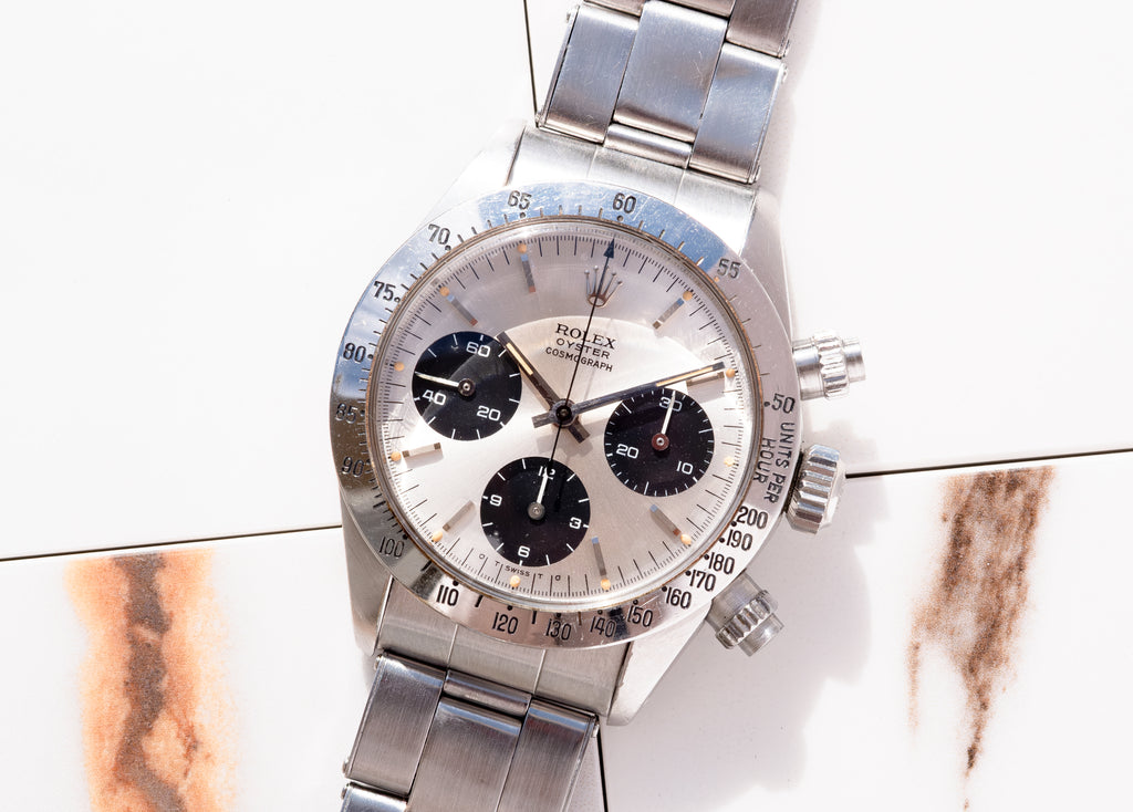 ROLEX Cosmogrpah Daytona Reference 6265 Silver Sigma Dial (1971)