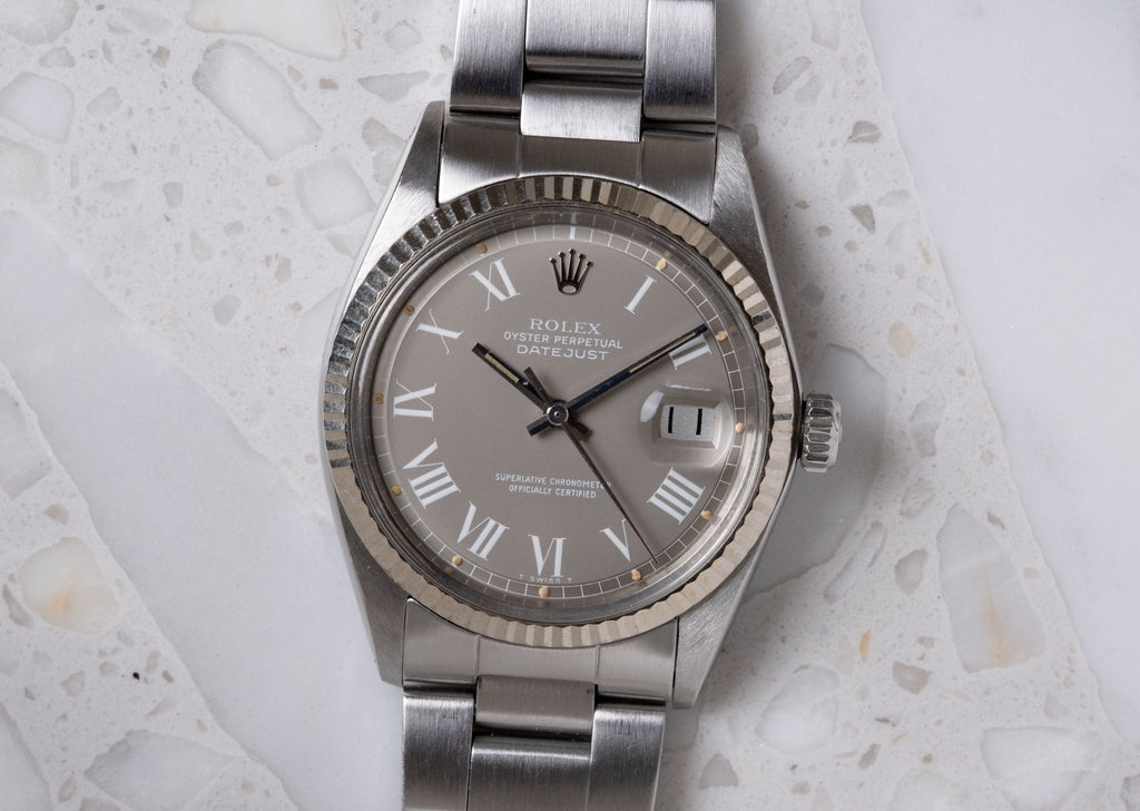 ROLEX Datejust Ref. 1601 Grey Buckley “Ghost” Dial (1975)