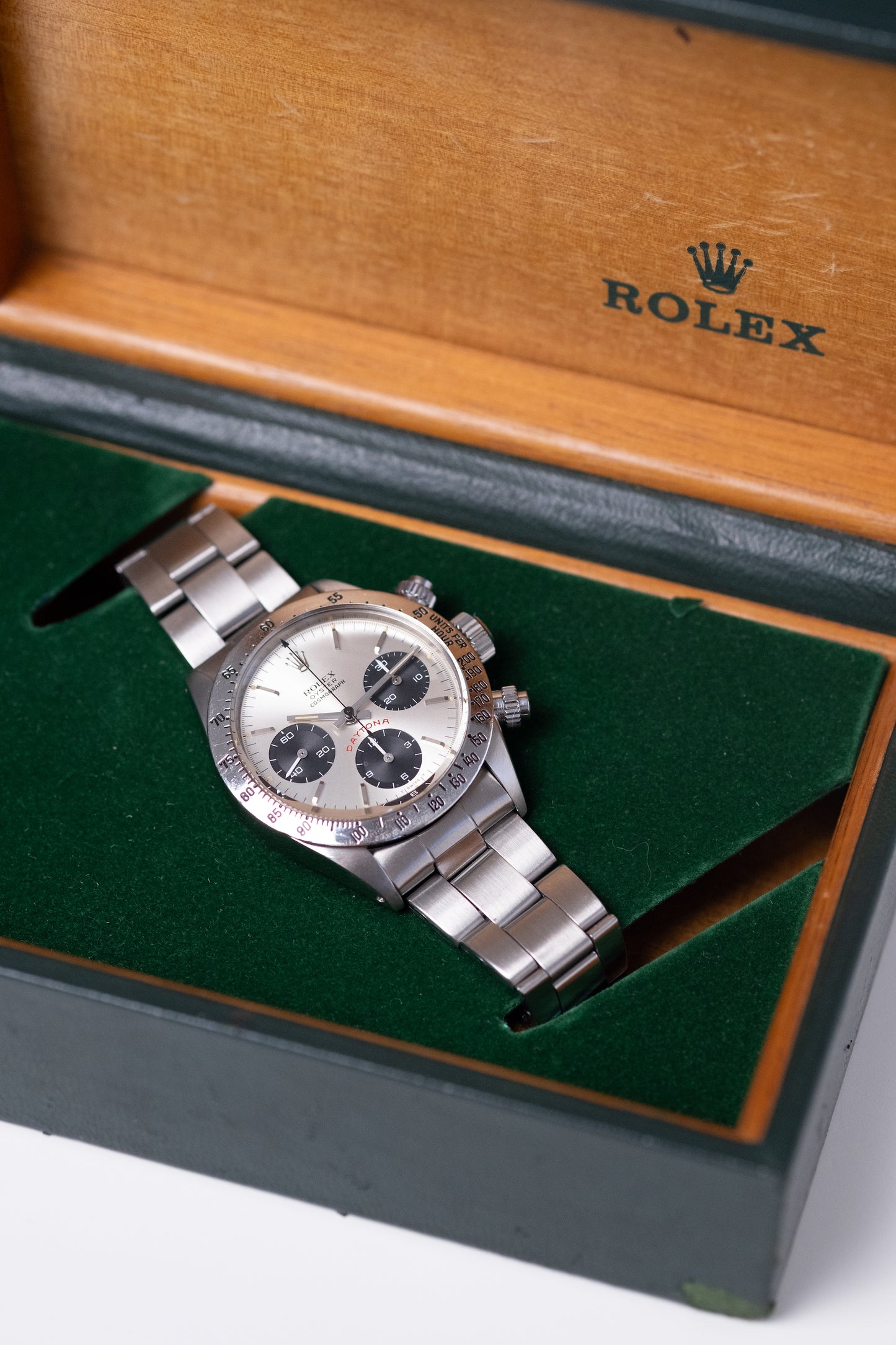 ROLEX Oyster Cosmograph Daytona Ref. 6265 Big Red Floating Dial (1976)