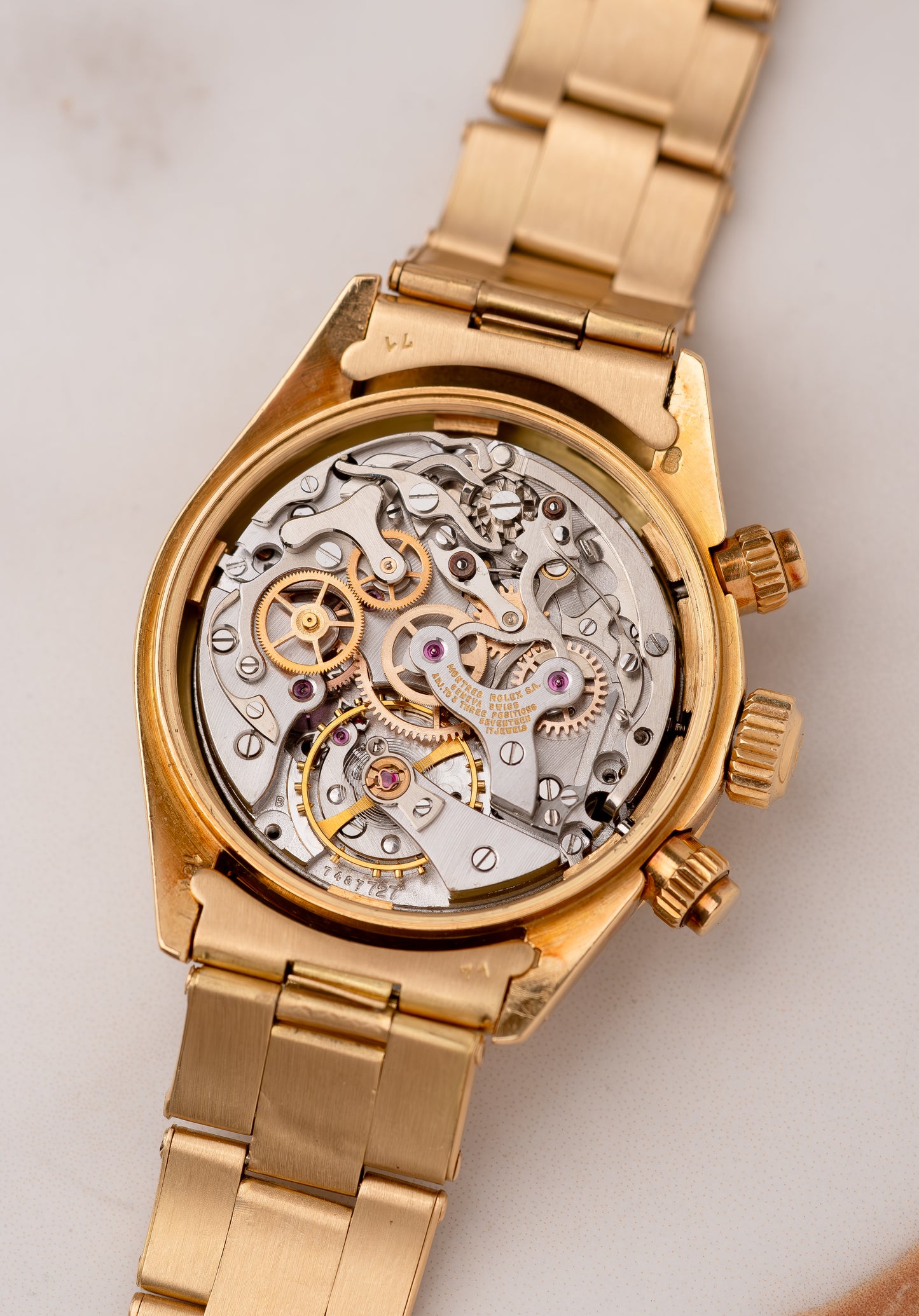 ROLEX Cosmograph Daytona Reference 6265 18ct Gold (1978)