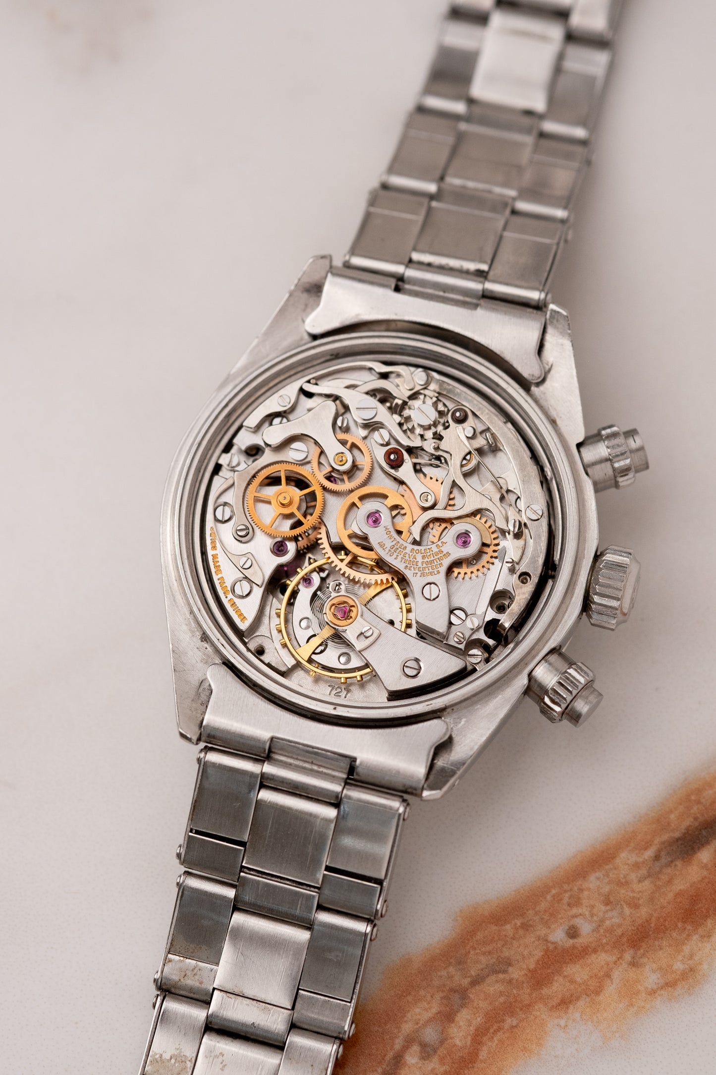 ROLEX Cosmogrpah Daytona Reference 6265 Silver Sigma Dial (1971)