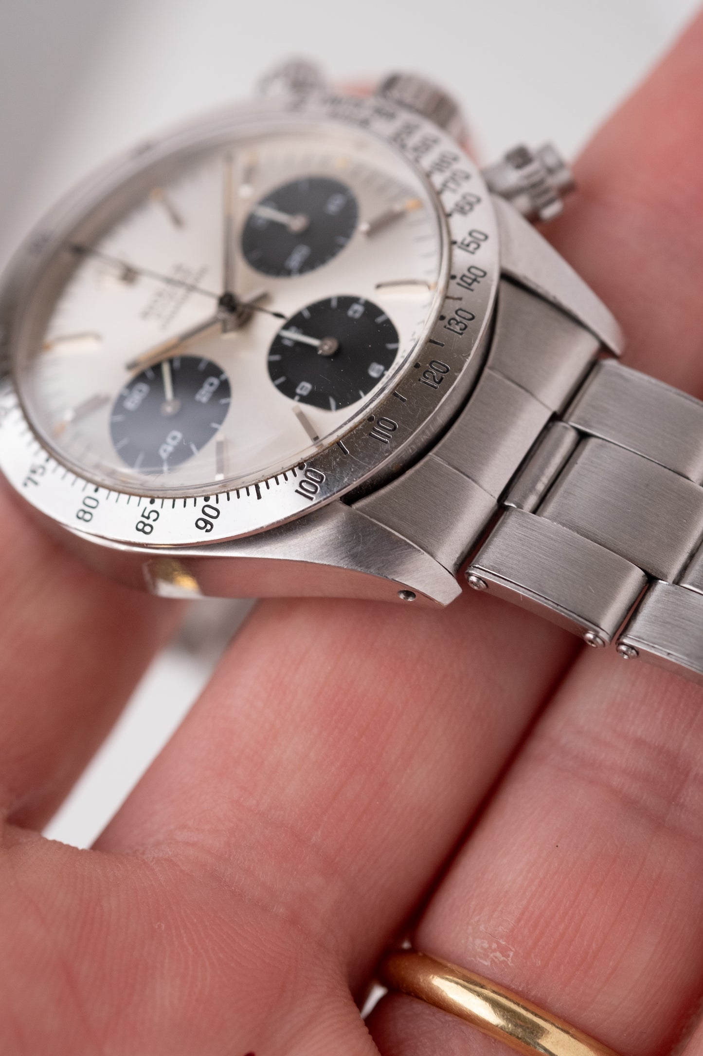 ROLEX Cosmogrpah Daytona Reference 6265 Silver Sigma Dial (1971)