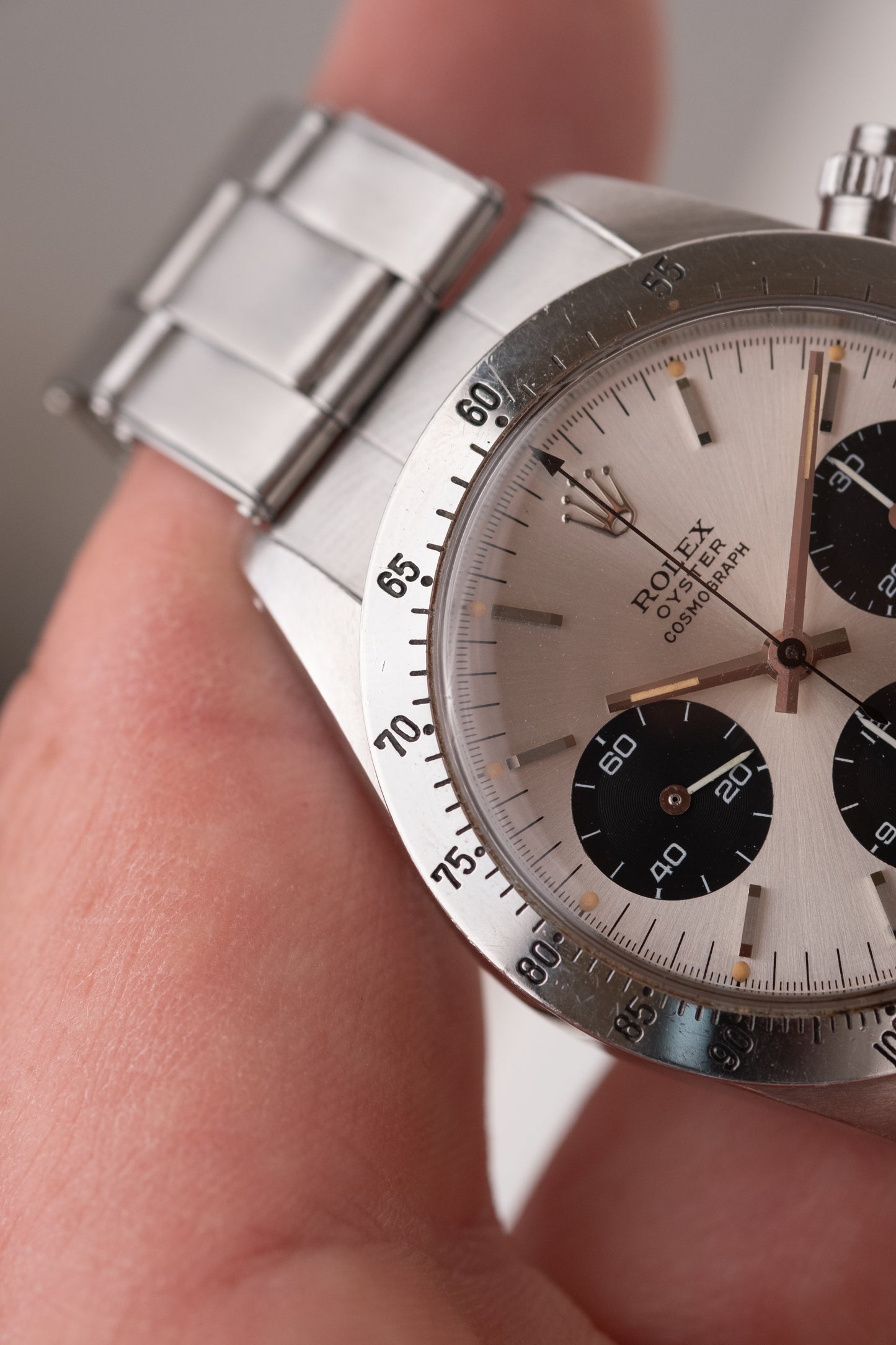 ROLEX Cosmogrpah Daytona Reference 6265 Silver Sigma Dial (1971)