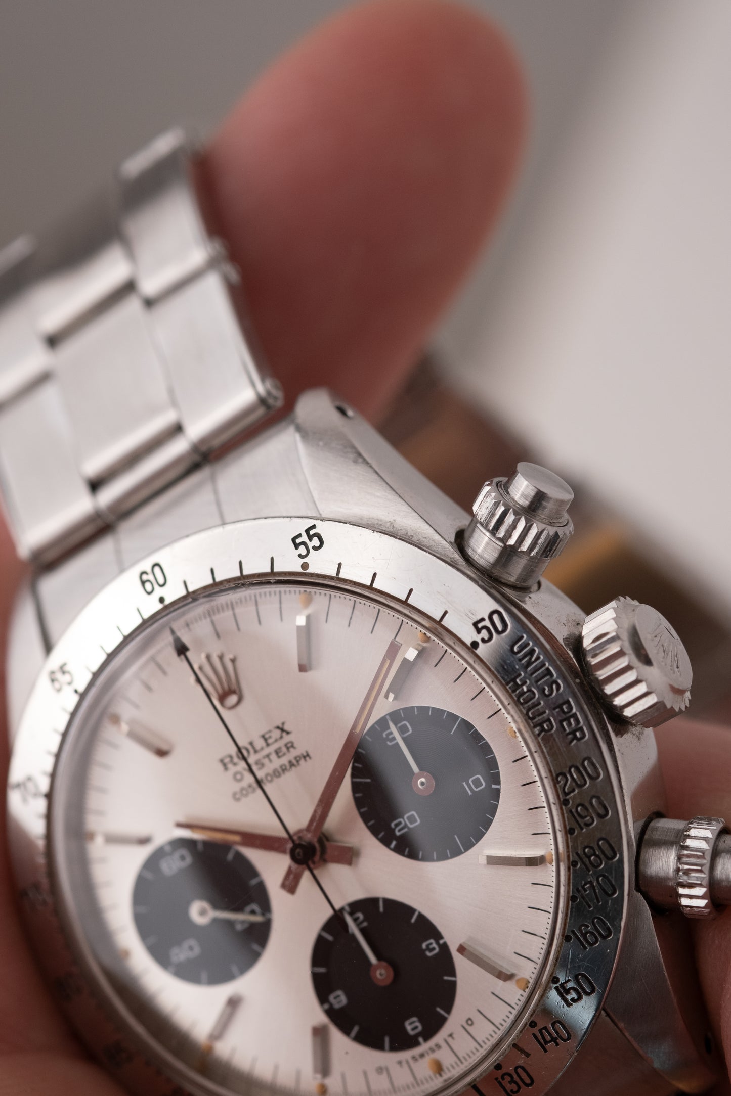 ROLEX Cosmogrpah Daytona Reference 6265 Silver Sigma Dial (1971)
