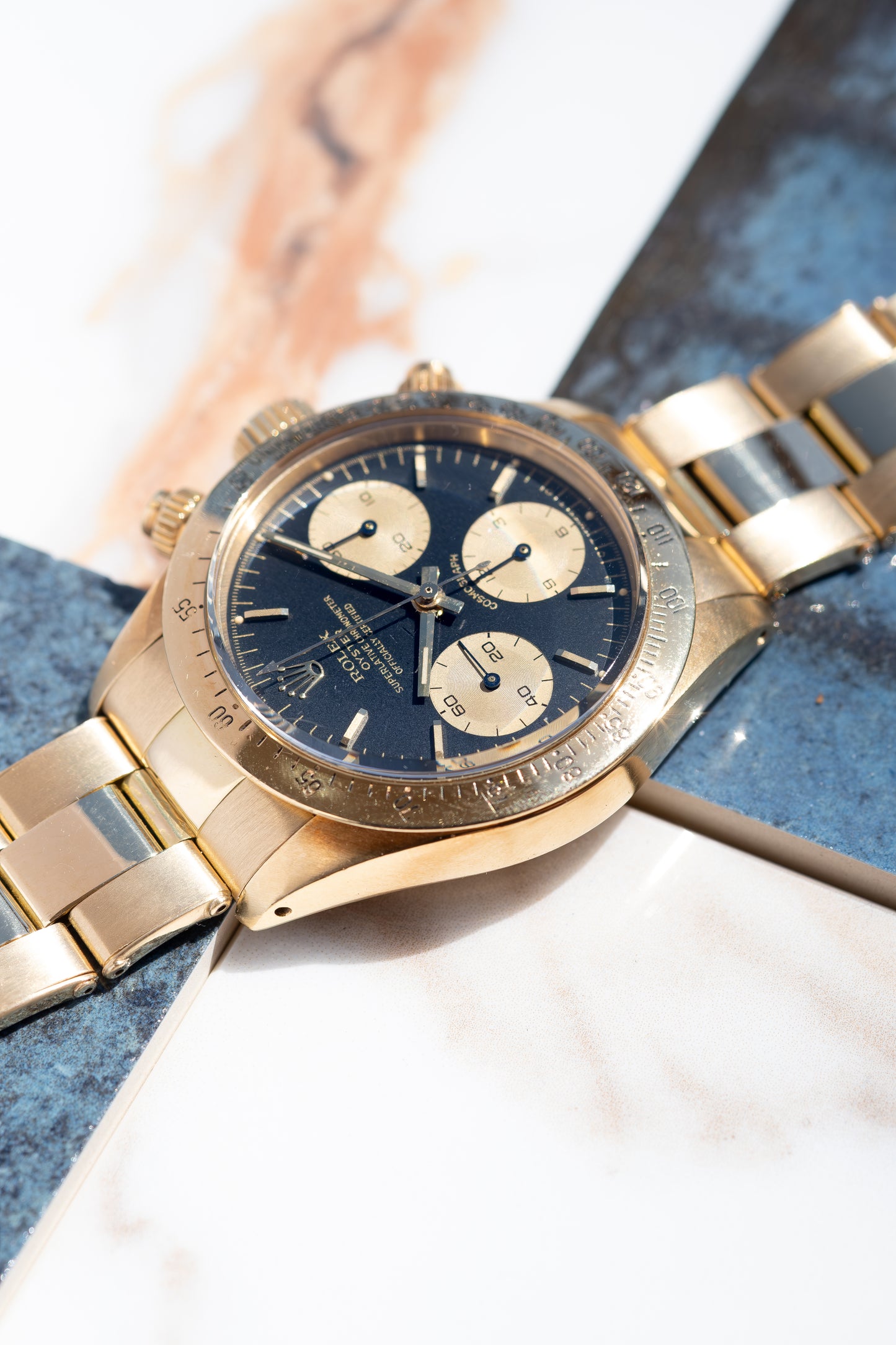 ROLEX Cosmograph Daytona Reference 6265 18ct Gold (1978)