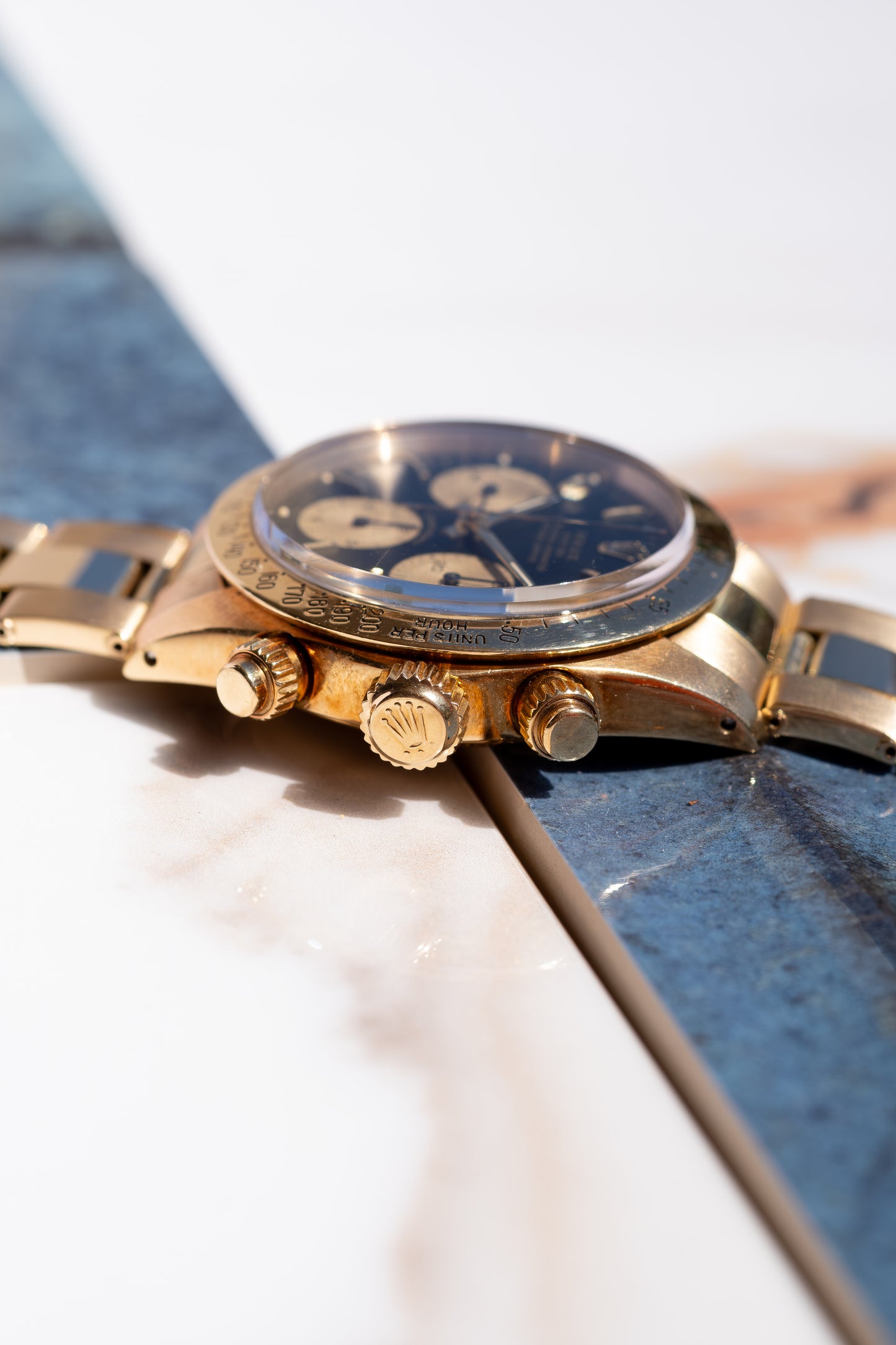 ROLEX Cosmograph Daytona Reference 6265 18ct Gold (1978)