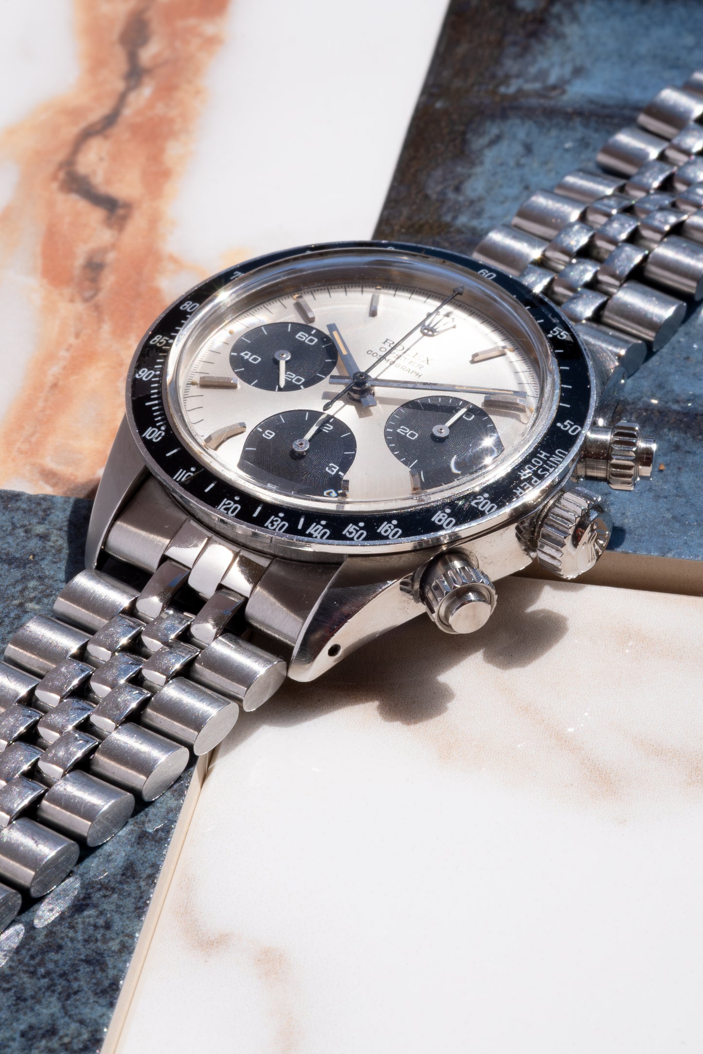 ROLEX Cosmograph Daytona Reference 6263 Silver Sigma Dial (1974)