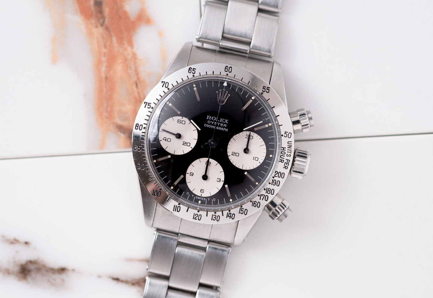 ROLEX Cosmogrpah Daytona Reference 6265 Black Sigma Dial (1972)