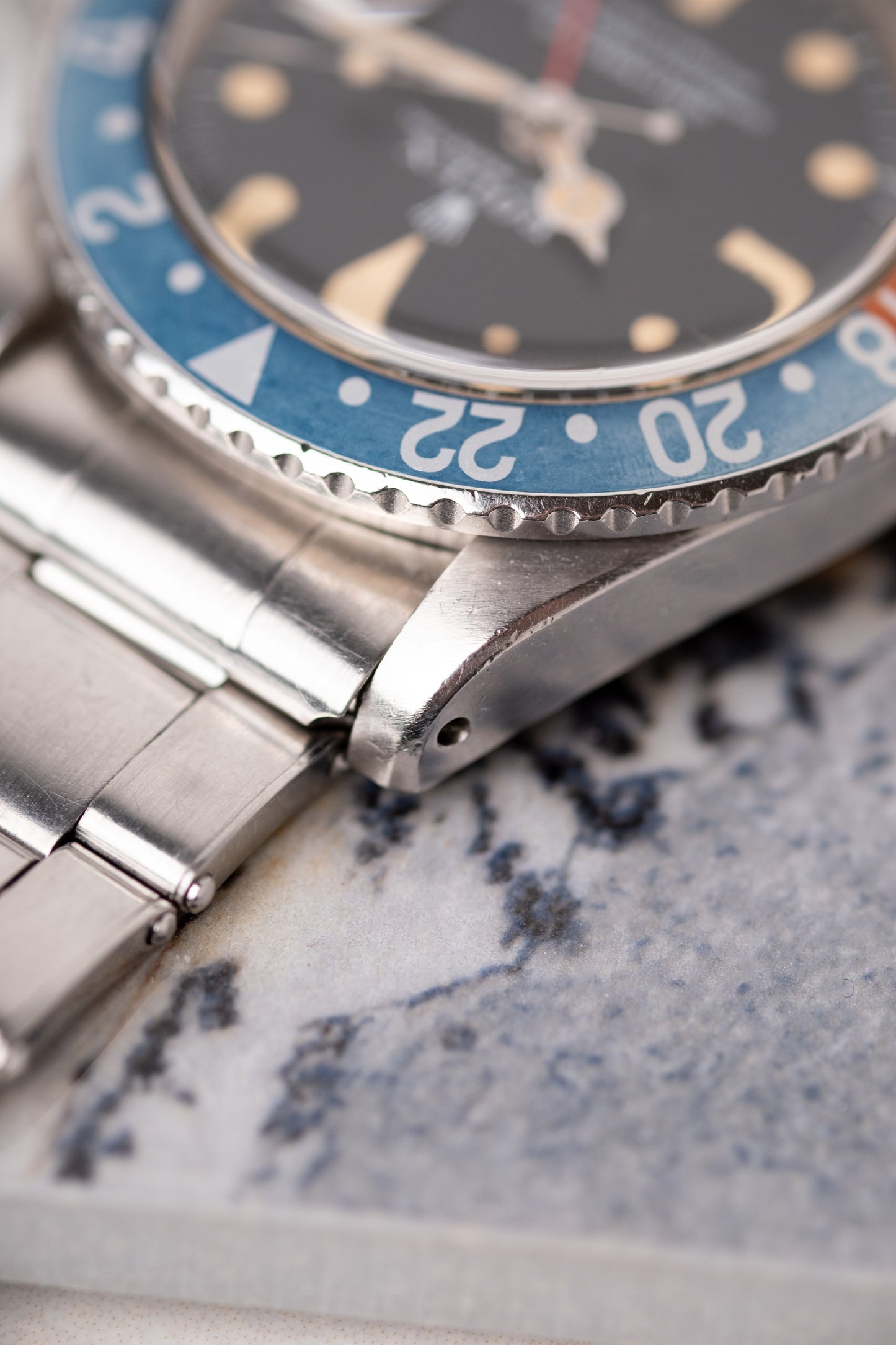 ROLEX GMT Reference 1675 Long E (1969)