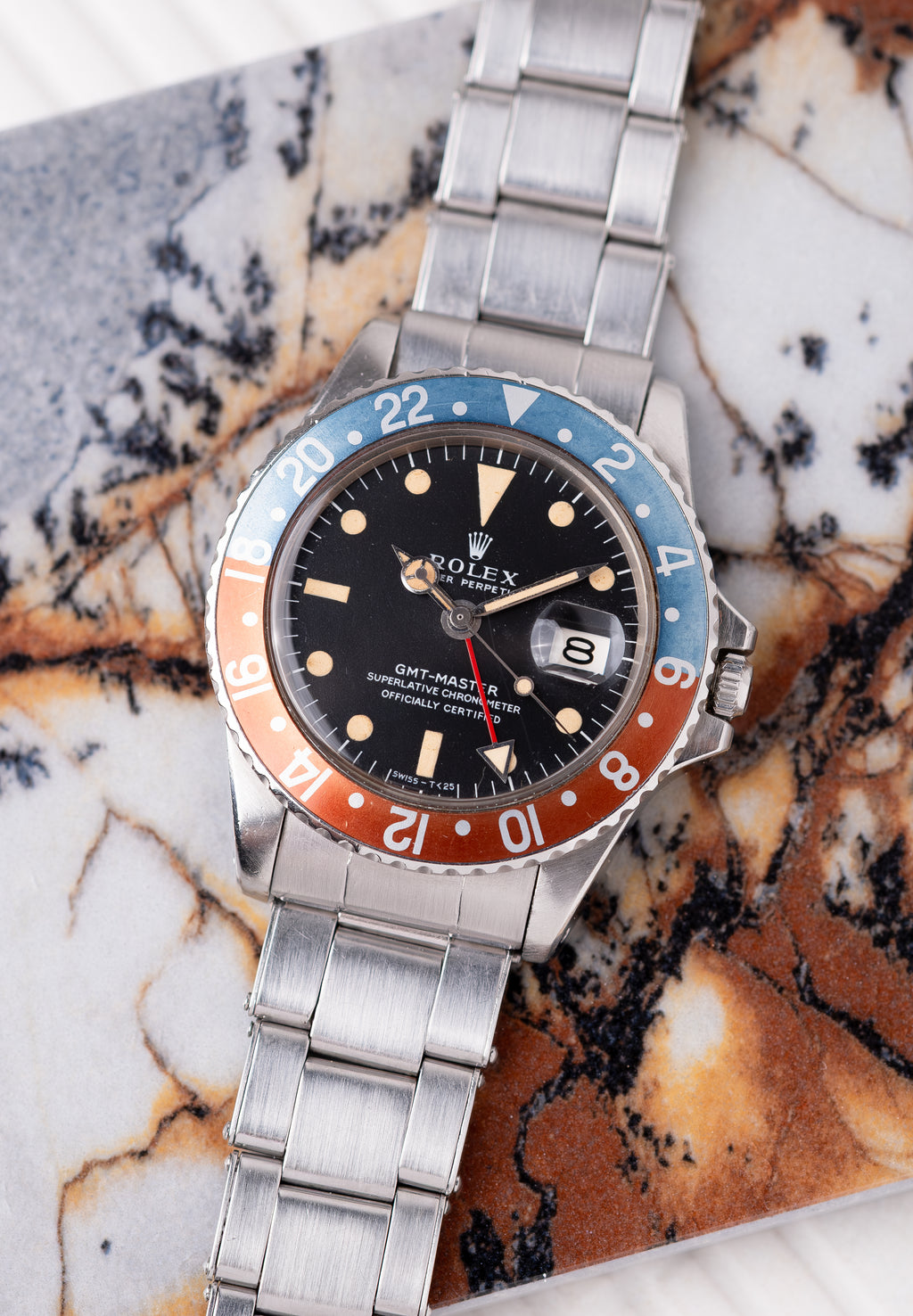 ROLEX GMT Reference 1675 Long E (1969)