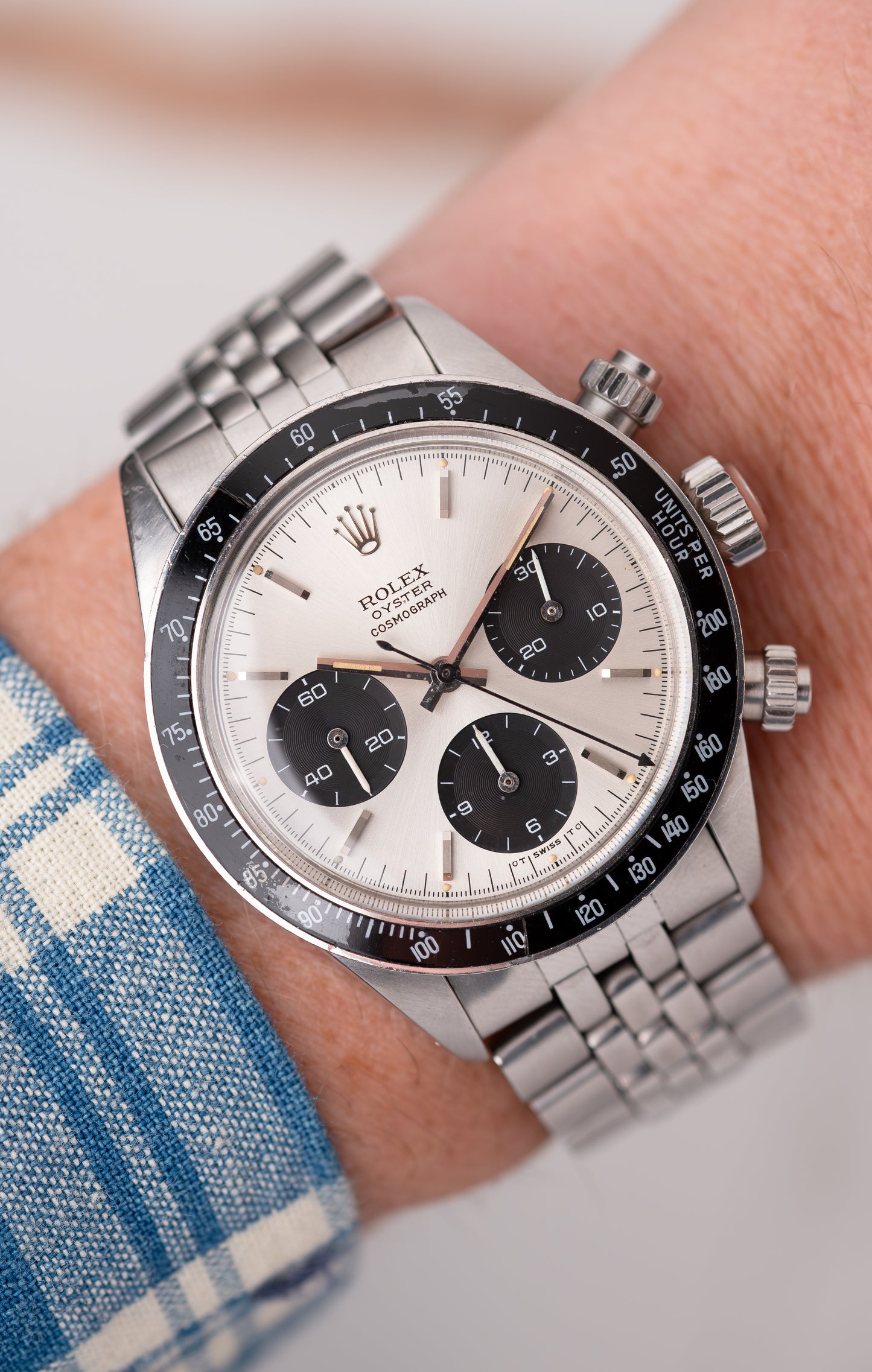 ROLEX Cosmograph Daytona Reference 6263 Silver Sigma Dial (1974)