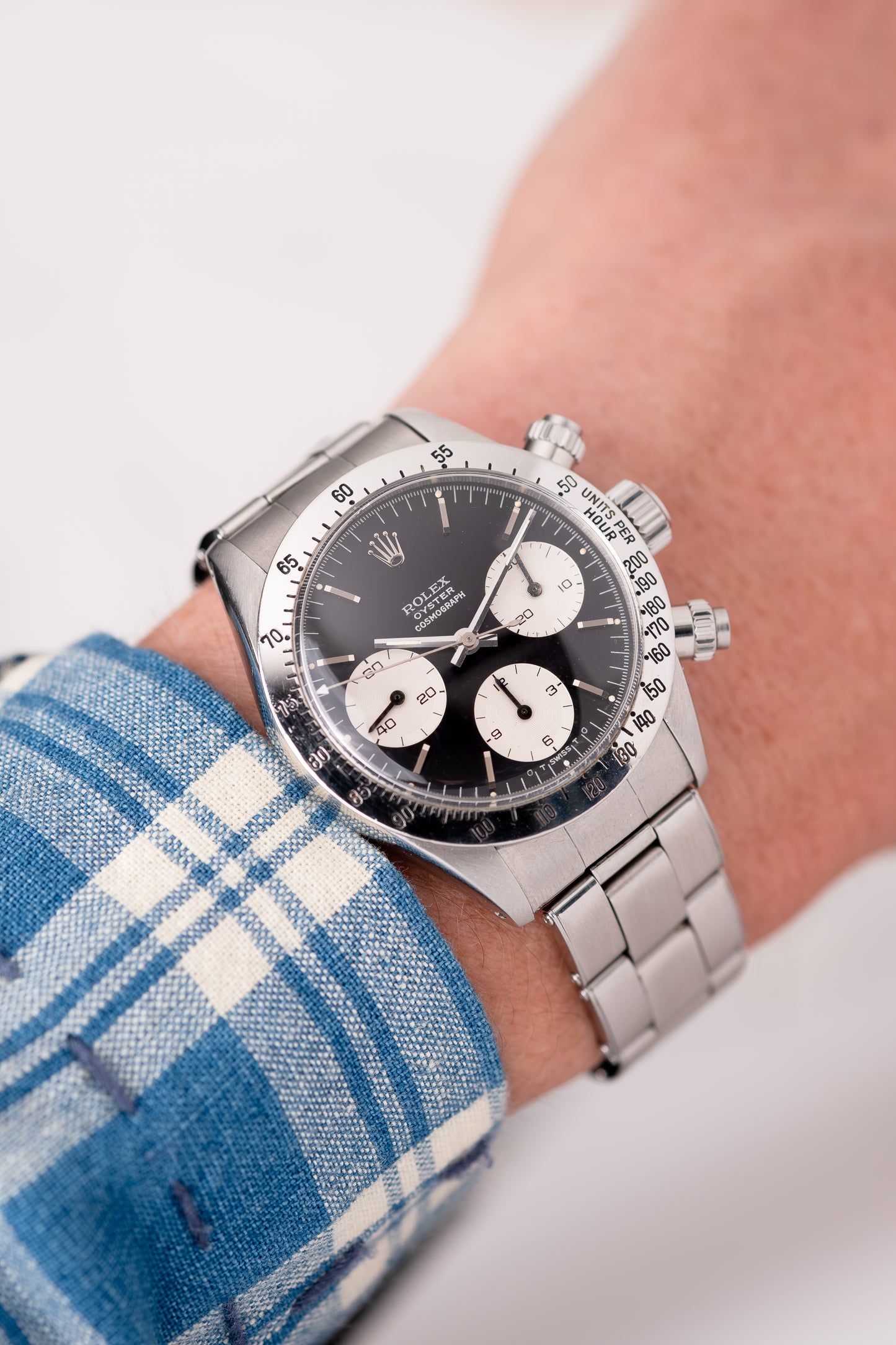 ROLEX Cosmograph Daytona Reference 6265 Black Sigma Dial (1972)