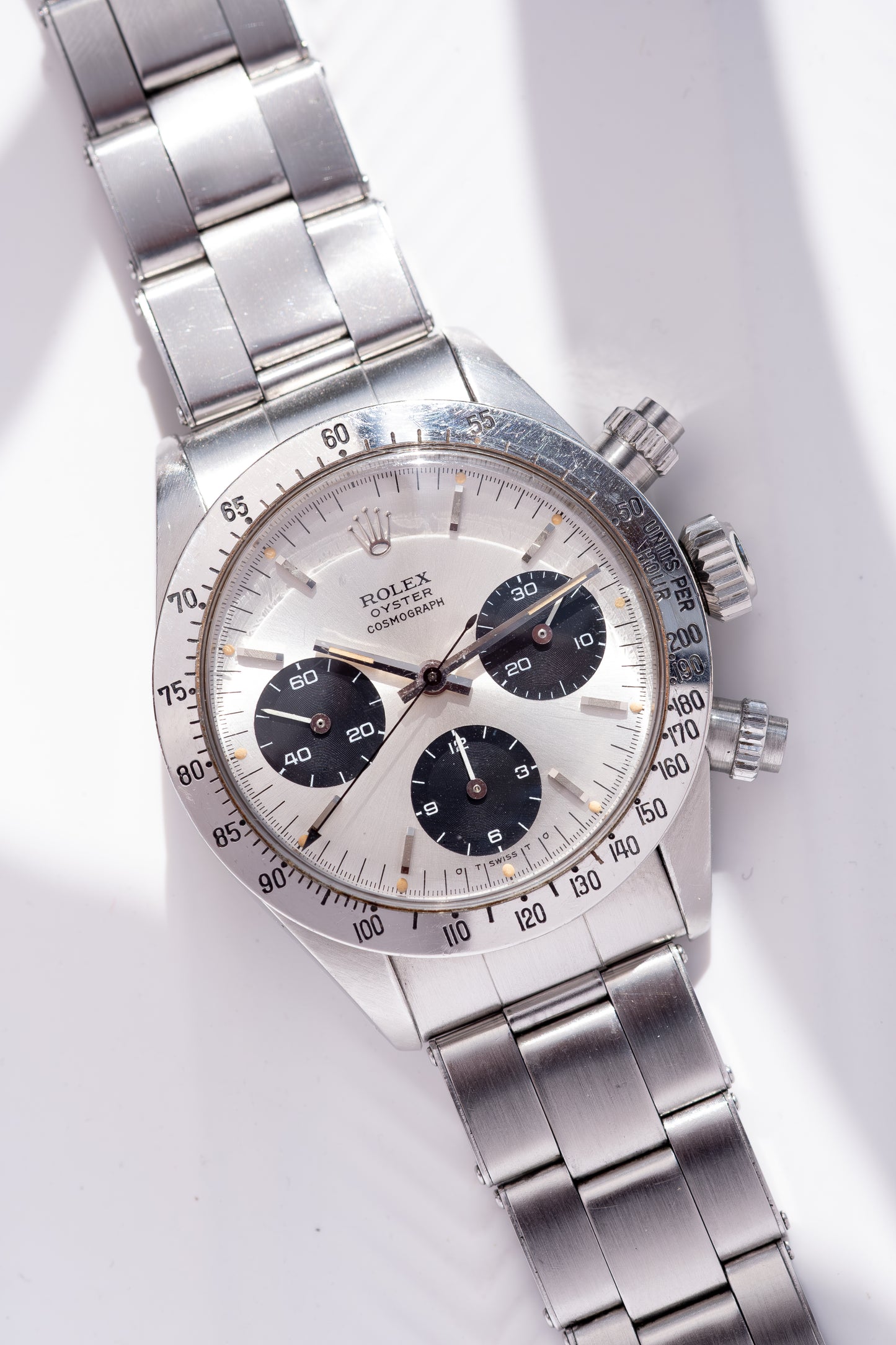 ROLEX Cosmograph Daytona Reference 6265 Silver Sigma Dial (1976)