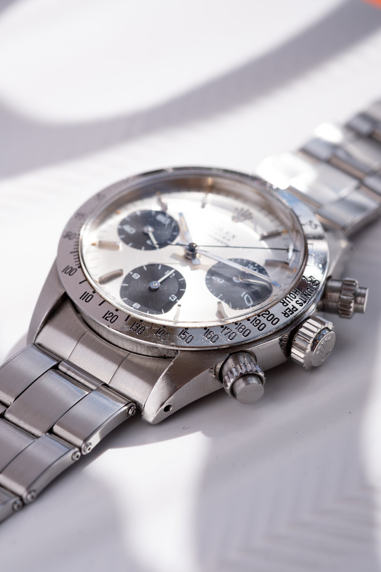 ROLEX Cosmograph Daytona Reference 6265 Silver Sigma Dial (1976)
